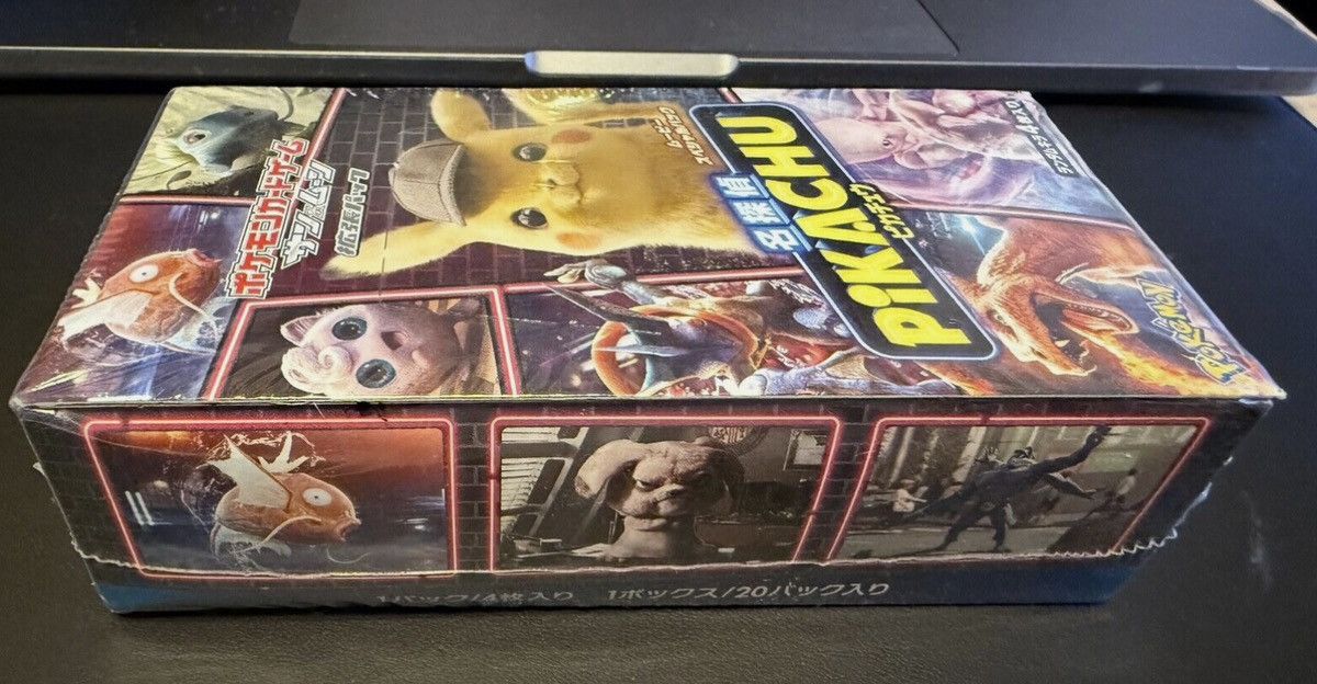 Pokemon Card Detective Pikachu Movie special Booster Box