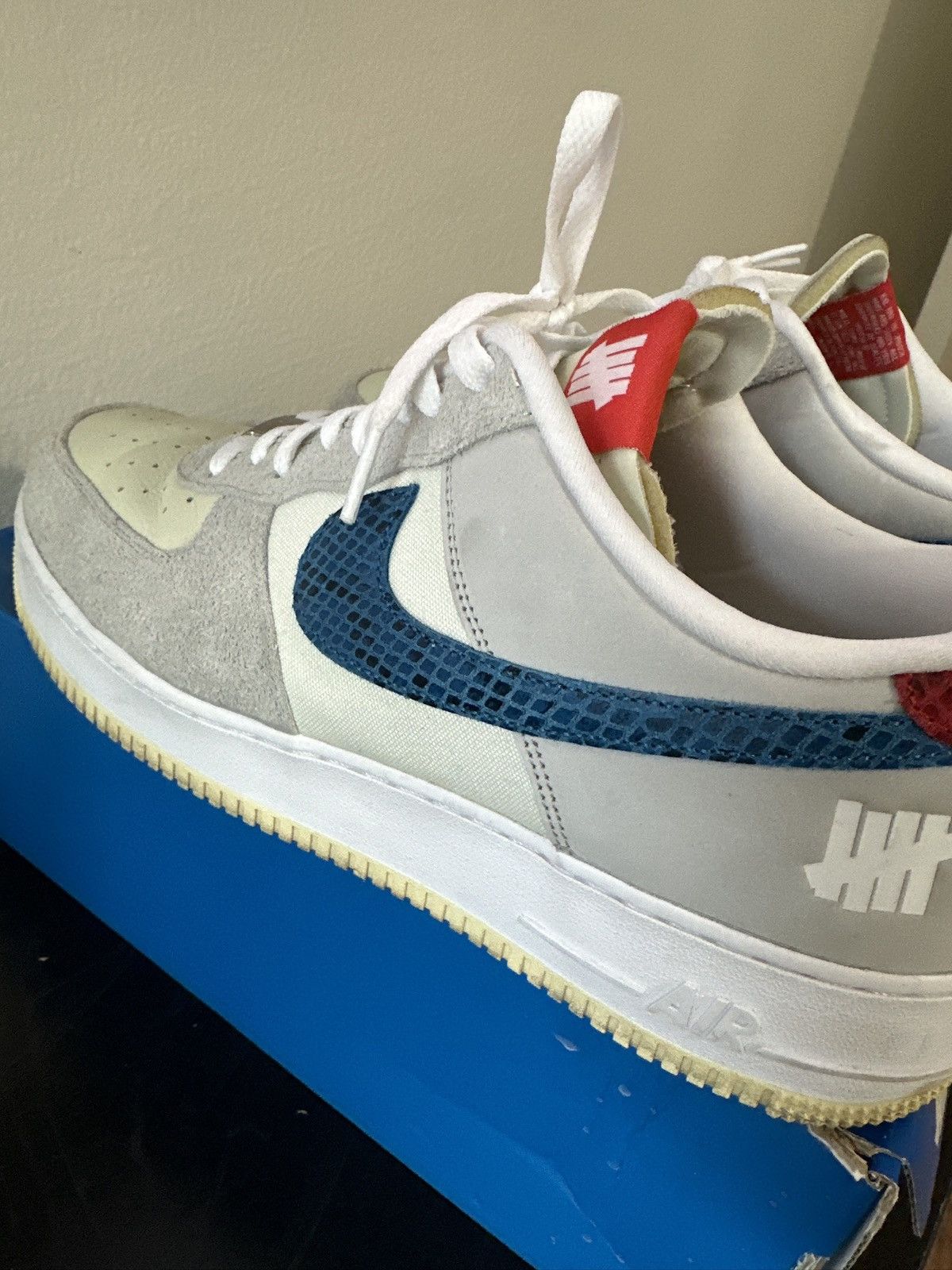 Nike × Undefeated Undefeated x nike air force one size 14 Size US 14 / EU 47 - 2 Thumbnail