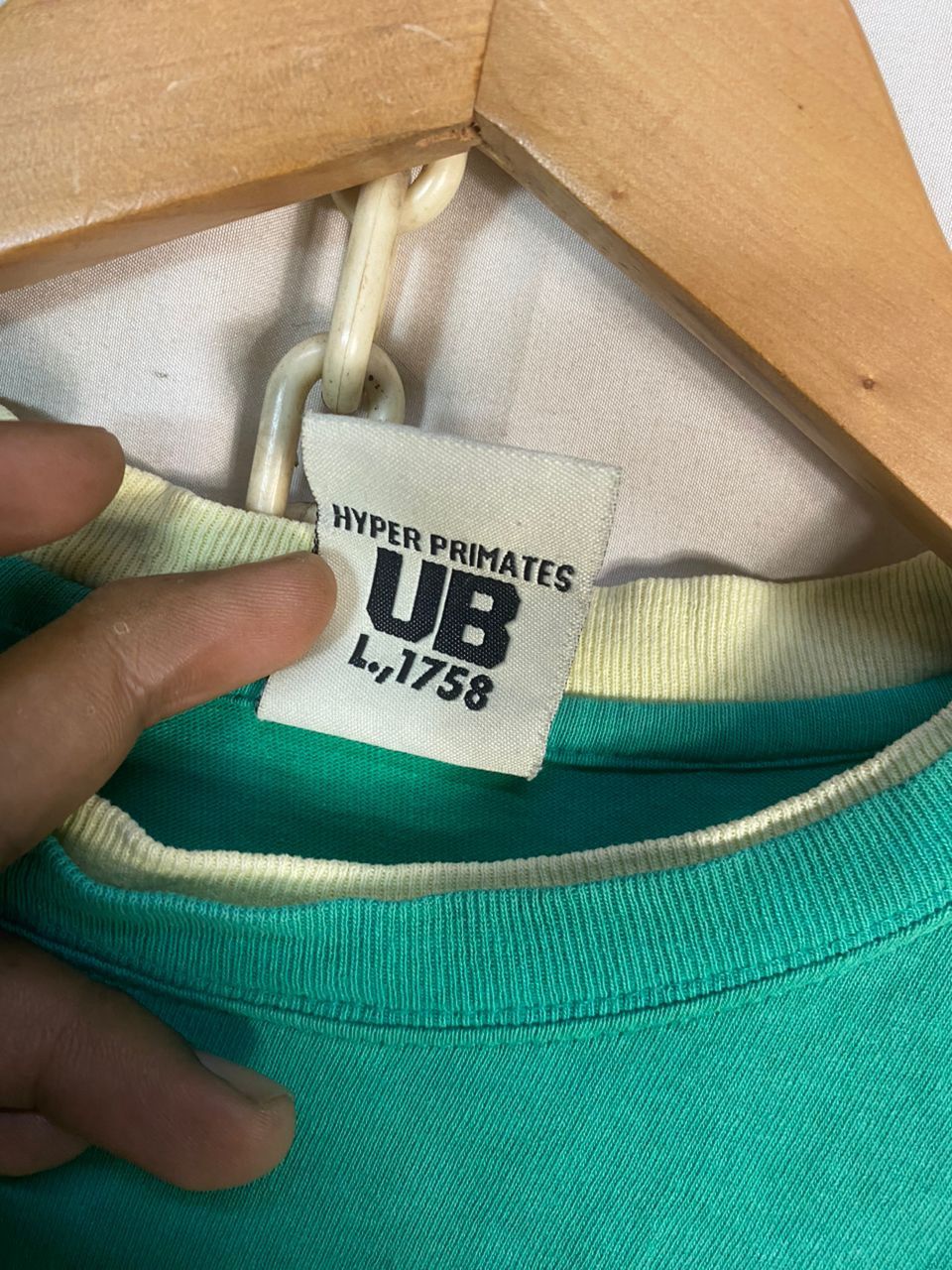 Japanese Brand Uittg baby printed tshirt Size US M / EU 48-50 / 2 - 7 Thumbnail