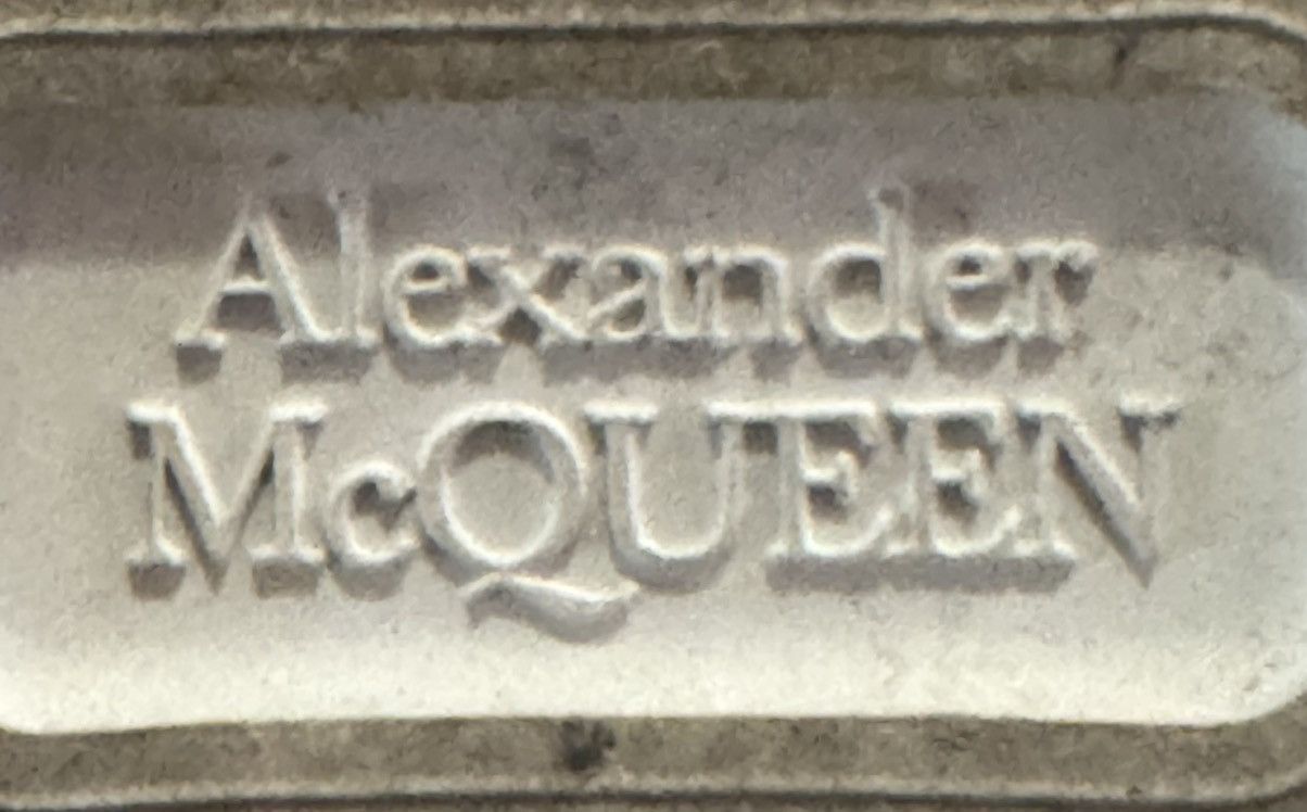 Alexander McQueen MCQUEEN WHITE & BLUE SNEAKERS Size US 13 / EU 46 - 4 Thumbnail