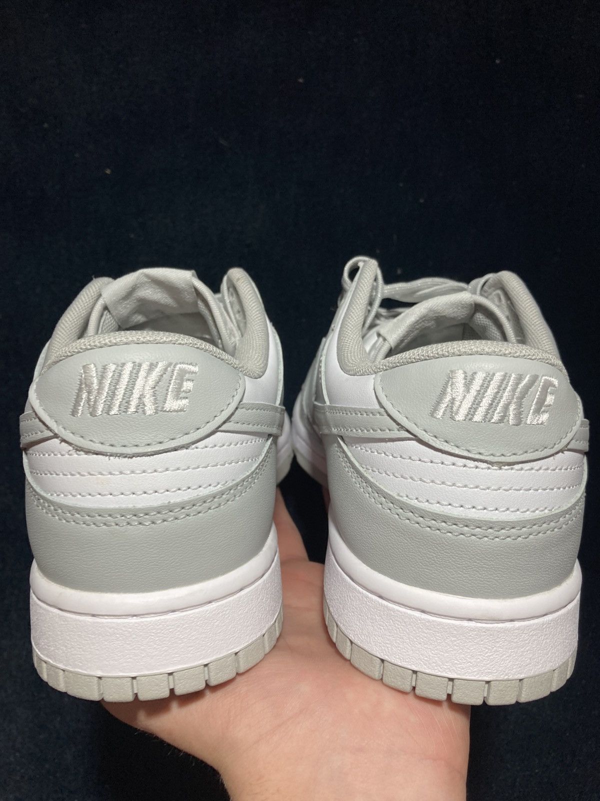 Nike Nike dunk low grey fog Size US 10 / EU 43 - 2 Thumbnail