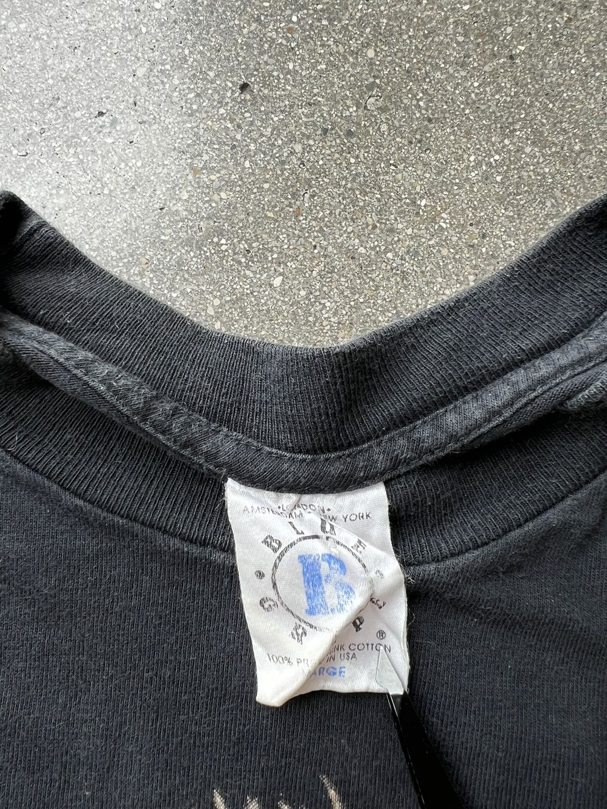 Band Tees × Vintage Vintage 1998 Rammstein tee blue grape tag Size US XL / EU 56 / 4 - 6 Thumbnail