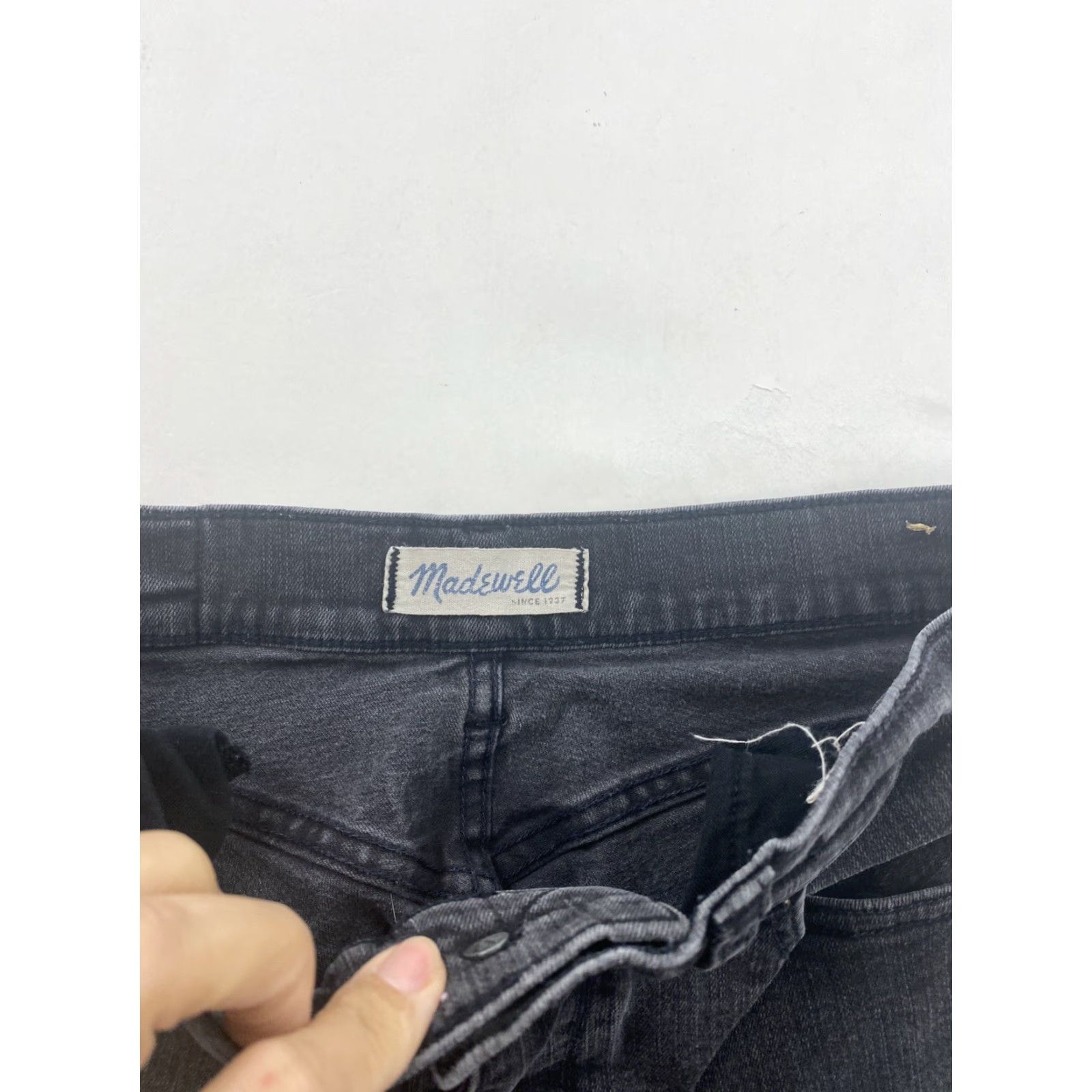 Madewell Madewell Jeans Women’s 28 Black High Riser Skinny Jeans Women 28 Black Skinny Size 28" / US 6 / IT 42 - 3 Thumbnail