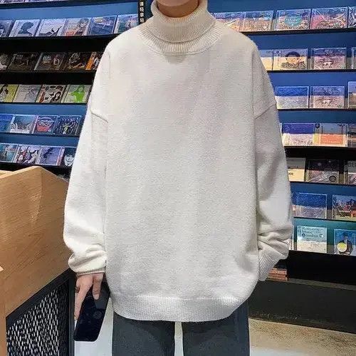 Aran Isles Knitwear × Japanese Brand Warm sweater with a neck Size US L / EU 52-54 / 3 - 2 Thumbnail