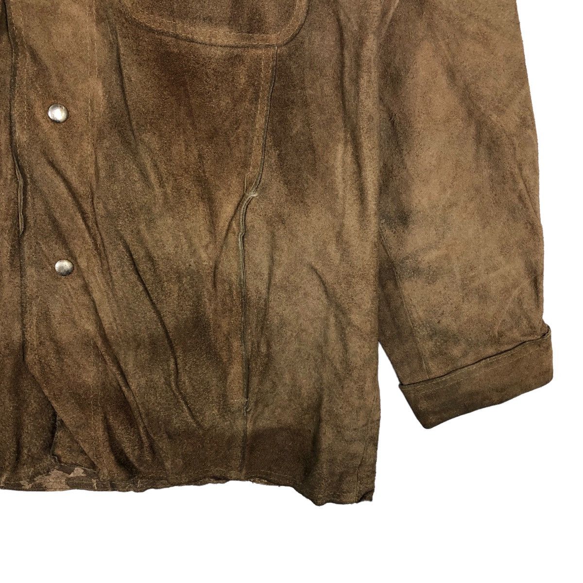 Genuine Leather 🔥90’s Vintage Genuine Leather Jacket Issey Miyake Japan Size US M / EU 48-50 / 2 - 5 Thumbnail