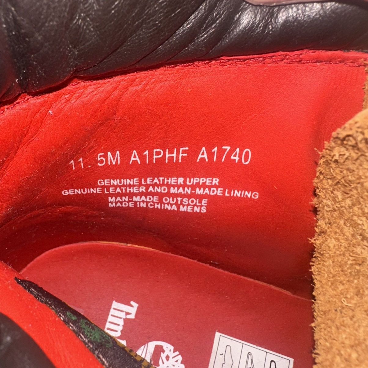 Supreme × Timberland Supreme Timberland 6 inch boot stars and stripes wheat Size US 11.5 / EU 44-45 - 9 Thumbnail