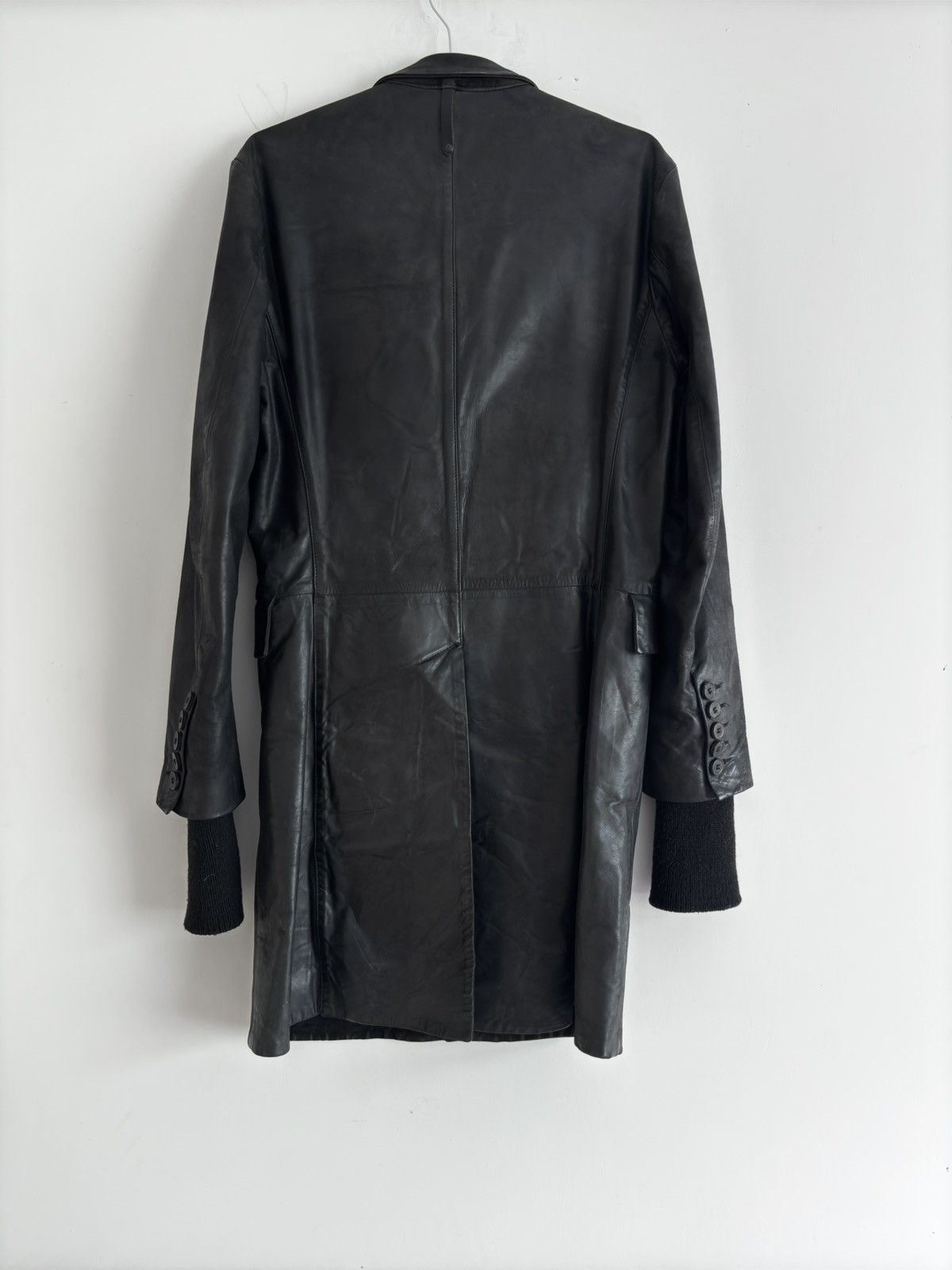 Isaac Sellam Experience Isaac Sellam Experience Leather Coat gneaua Lamb Size US S / EU 44-46 / 1 - 4 Thumbnail