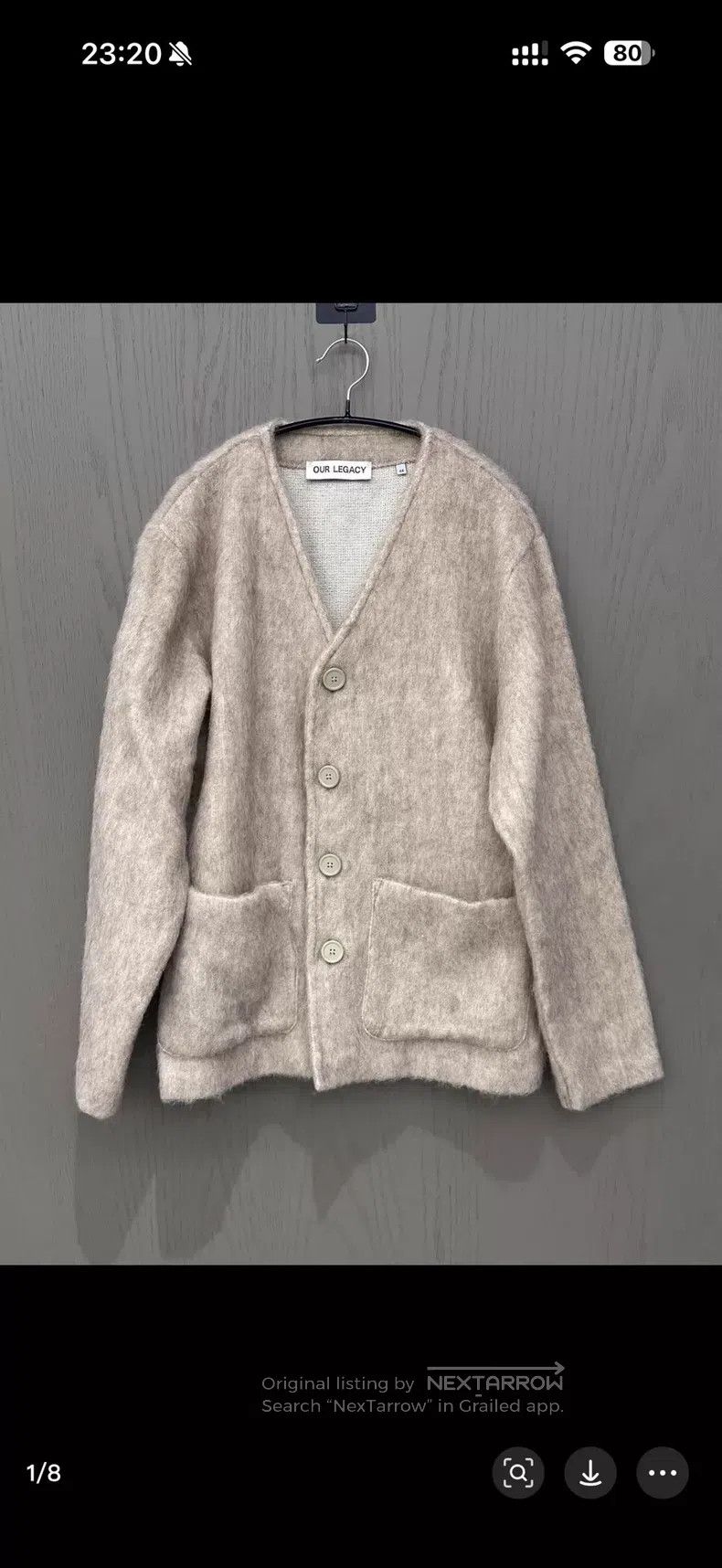 Our Legacy Our Legacy Classic knitted cardigan Size US S / EU 44-46 / 1 - 1 Thumbnail