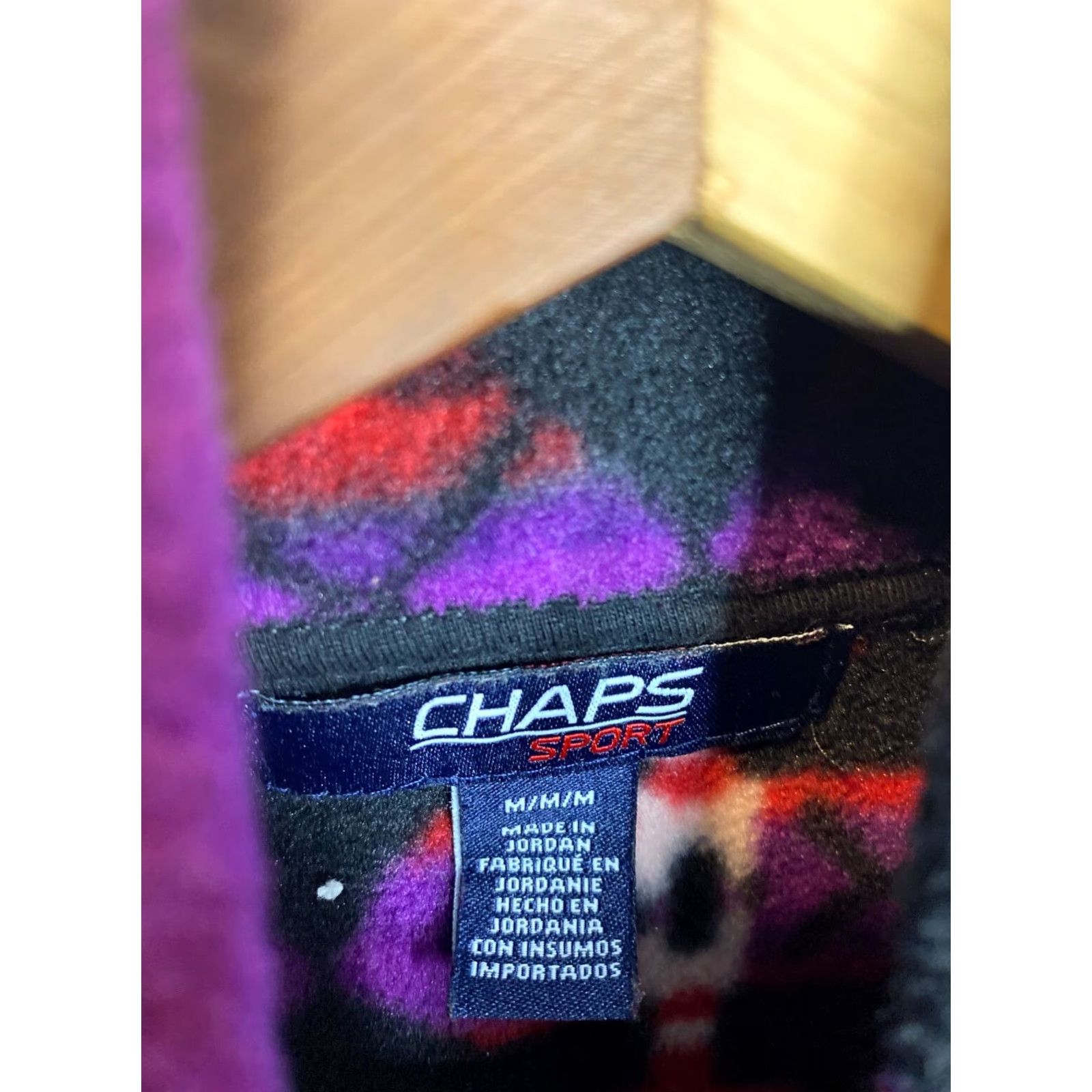 Chaps VINTAGE Chaps Vest Shirt Womens M Green Full Zip Fleece Logo Outdoor Winter 90s Theme Mens Womens Size M / US 6-8 / IT 42-44 - 2 Thumbnail