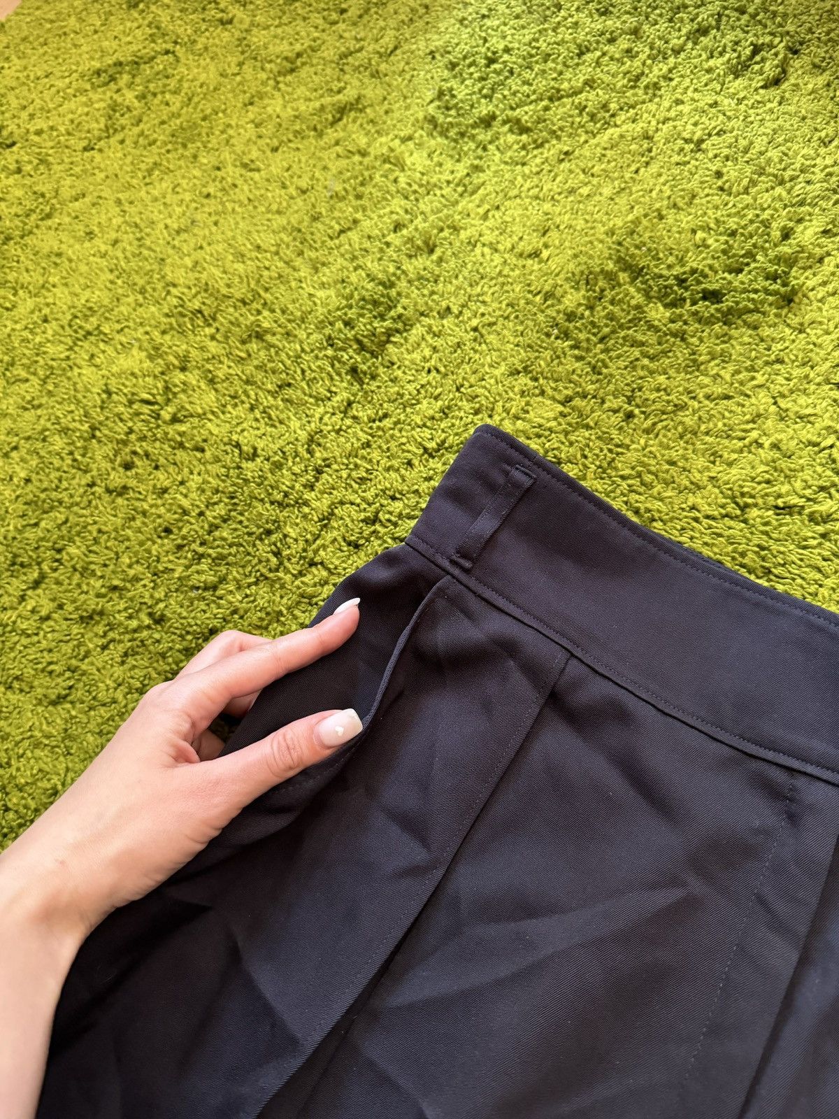 Escada × Escada Sport × Vintage Laurel by Escada 90s vintage wool blend wide leg pants Size 27" / US 4 / IT 40 - 3 Thumbnail