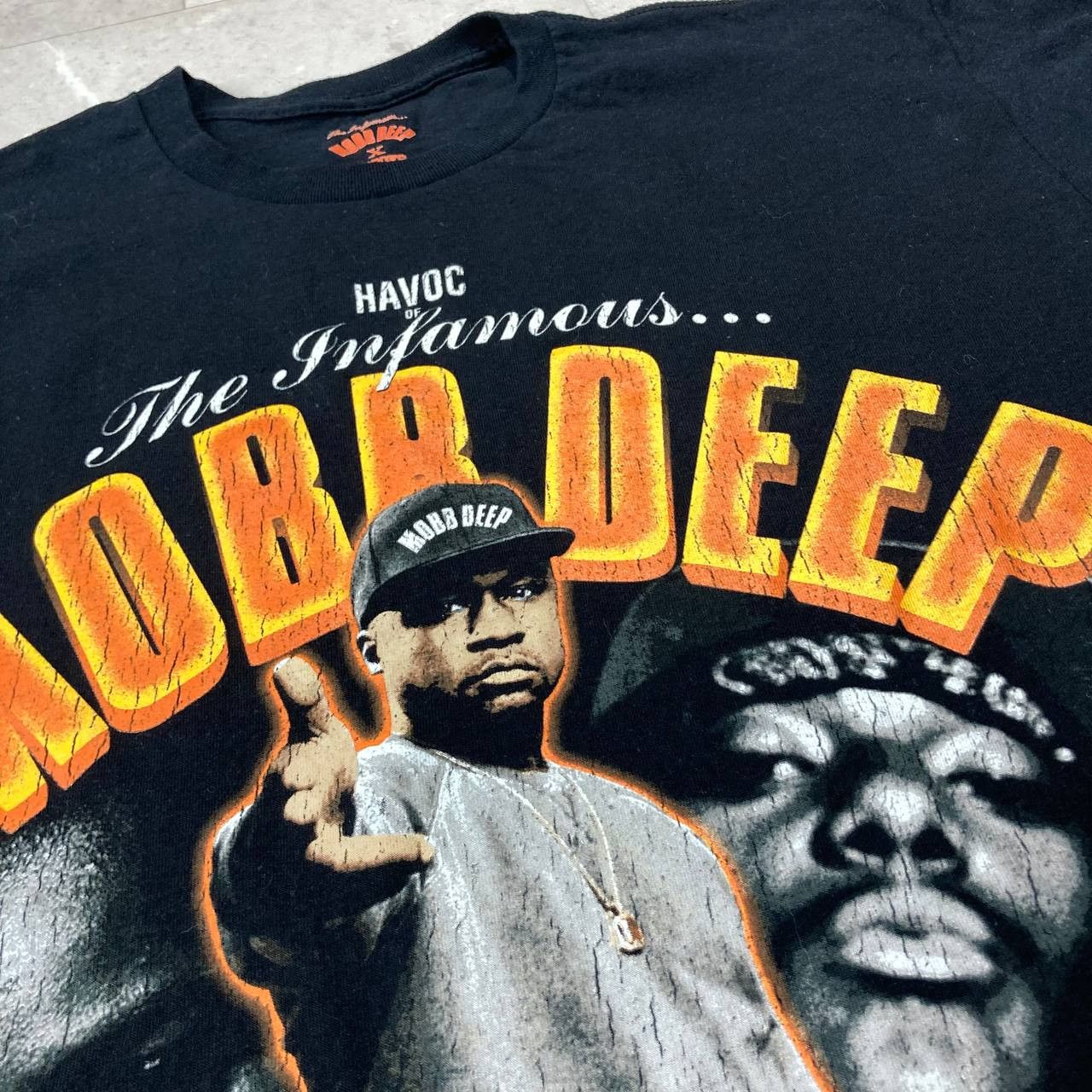 Rap Tees Mobb Deep The Infinite Tour Rap Hip Hop Crooks & Castles Size US L / EU 52-54 / 3 - 3 Thumbnail