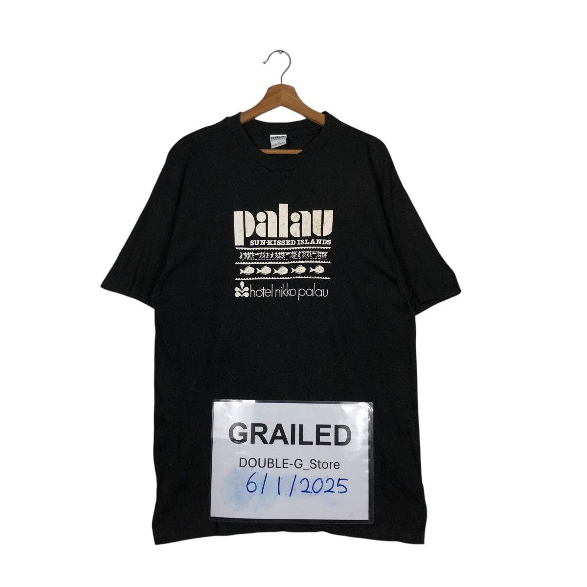 Other 📌HRLA Republic Of Palau T-Shirt Big Logo Made in Usa Size US L / EU 52-54 / 3 - 1 Thumbnail