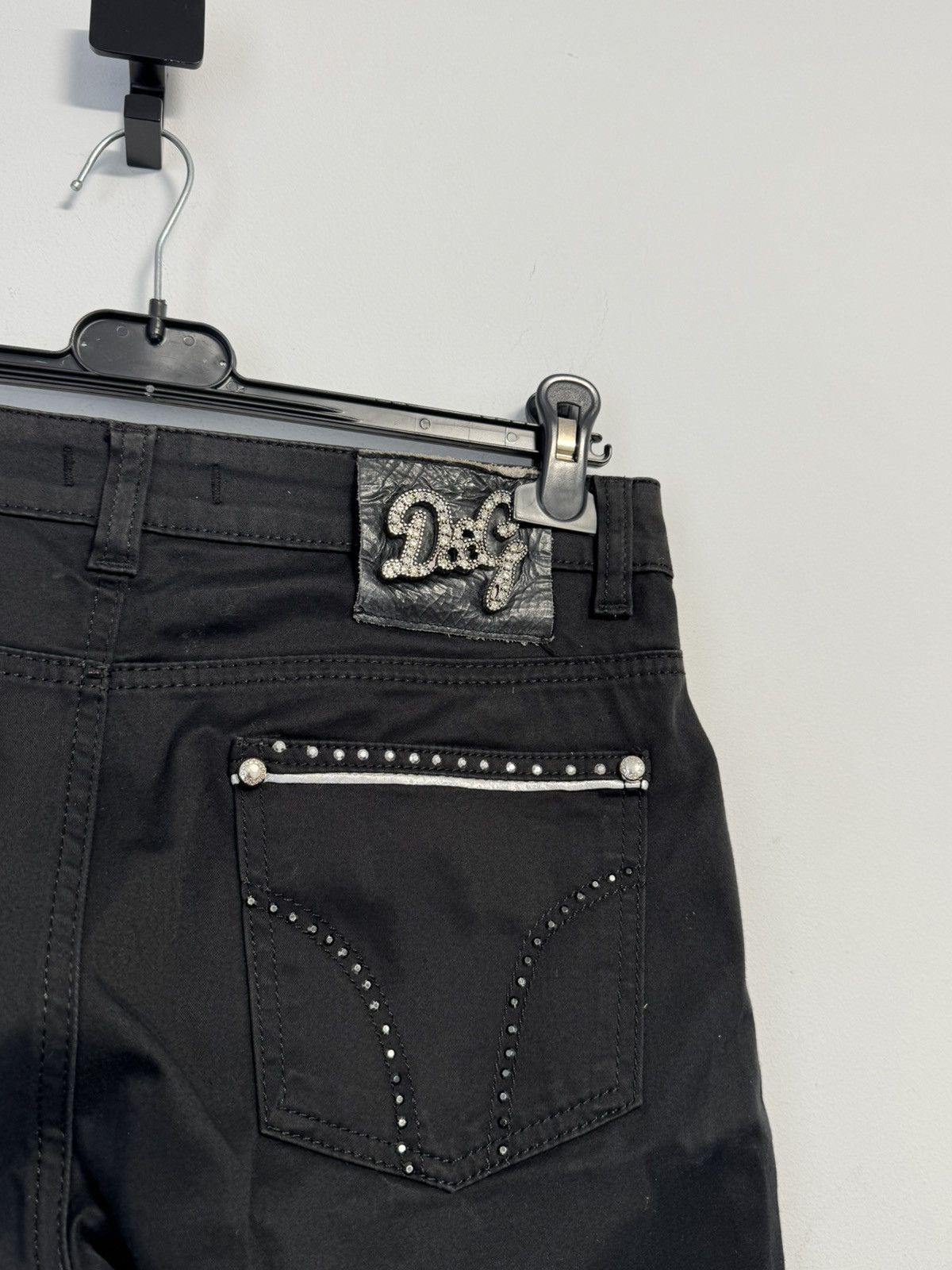 Dolce & Gabbana Dolce&Gabbana Women’s Jeans Pants Luxury Black Size 31" - 3 Thumbnail