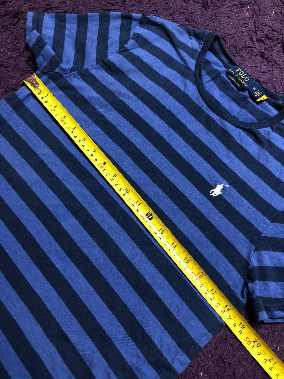 Polo Ralph Lauren Vintage POLO RALPH LAUREN Logo T Shirt STRIPED Size US M / EU 48-50 / 2 - 8 Thumbnail
