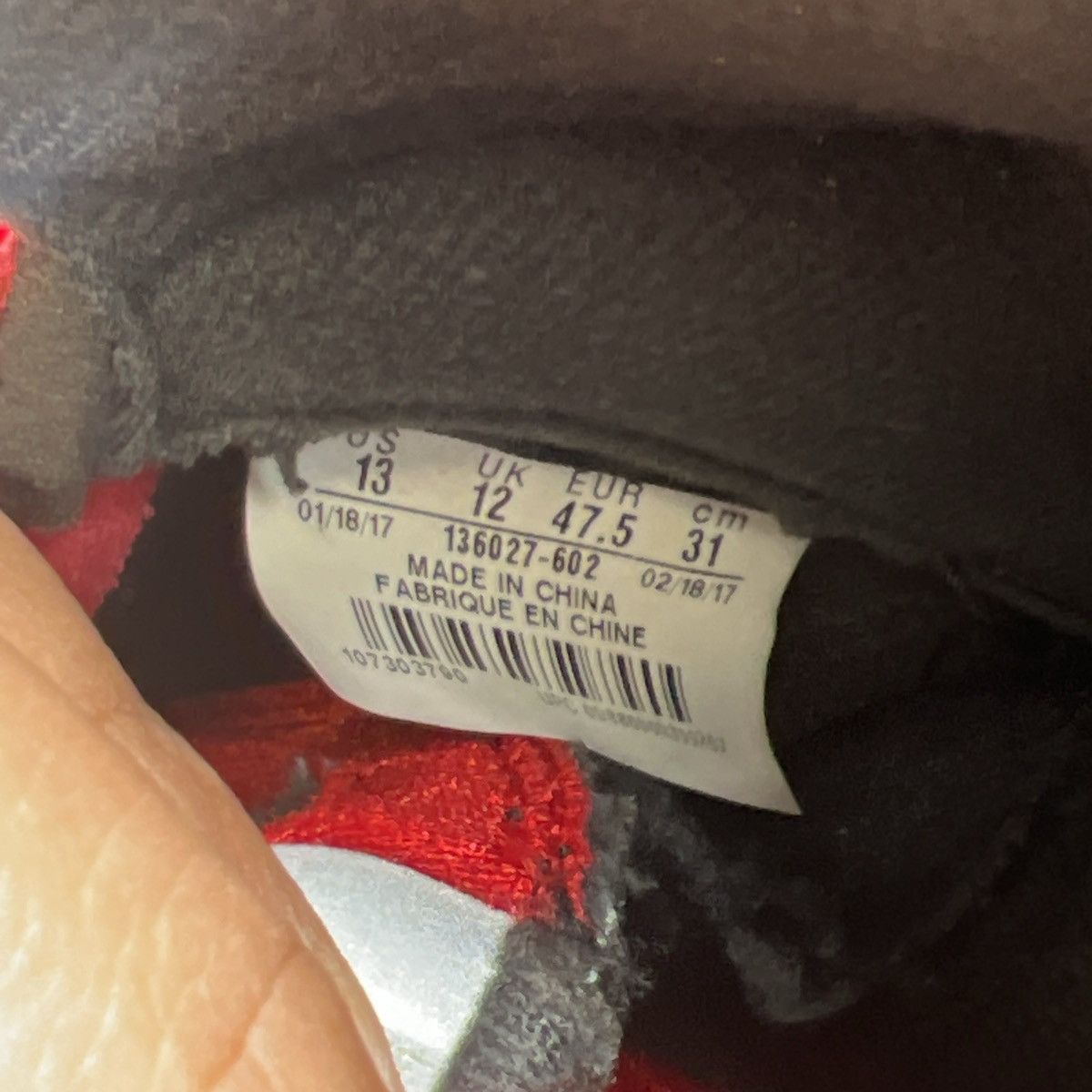 Jordan Brand Air Jordan 5 Red suede Size US 13 / EU 46 - 9 Thumbnail