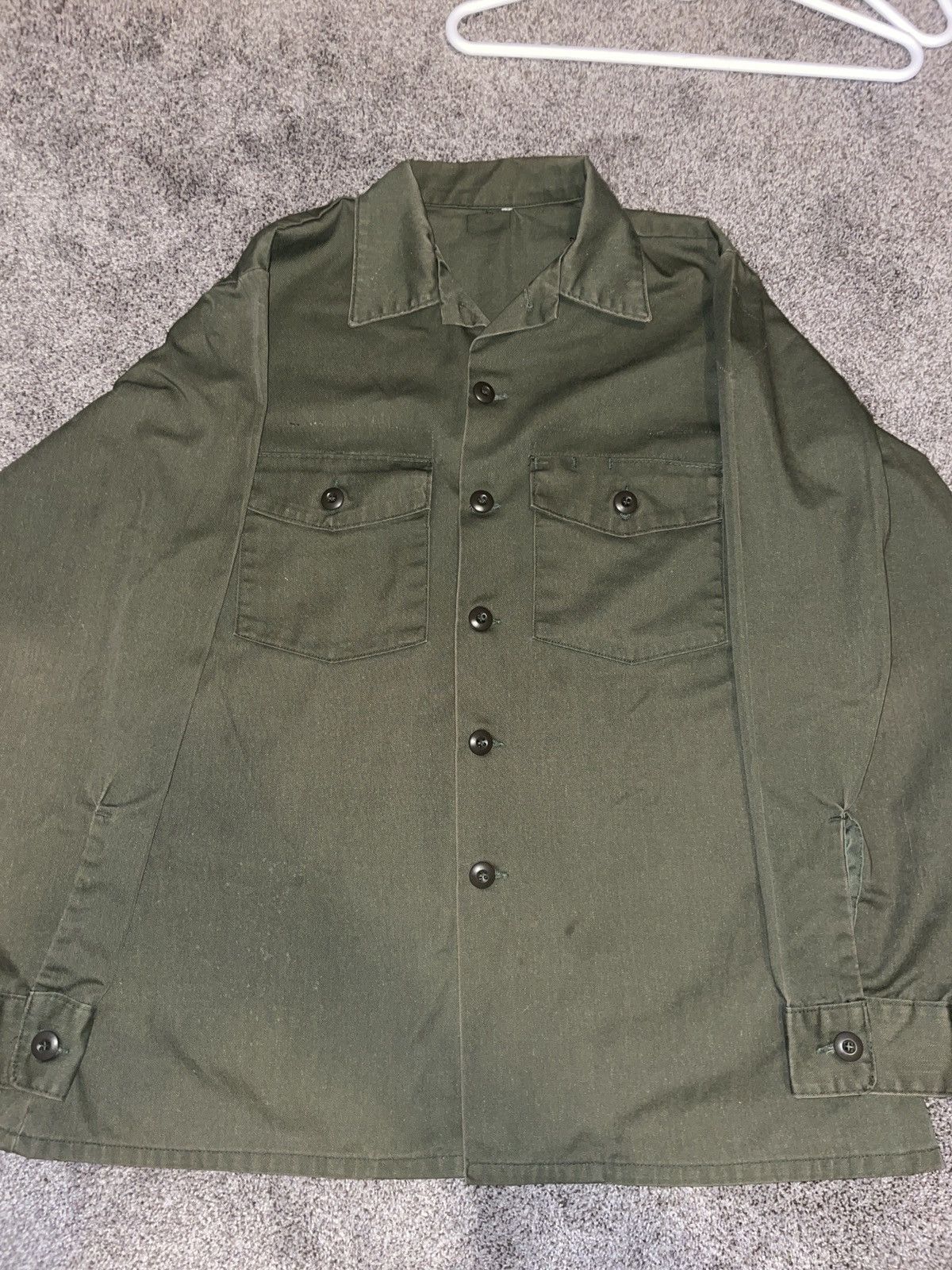 Vintage Vintage Army Issued Shirt Size US L / EU 52-54 / 3 - 1 Preview