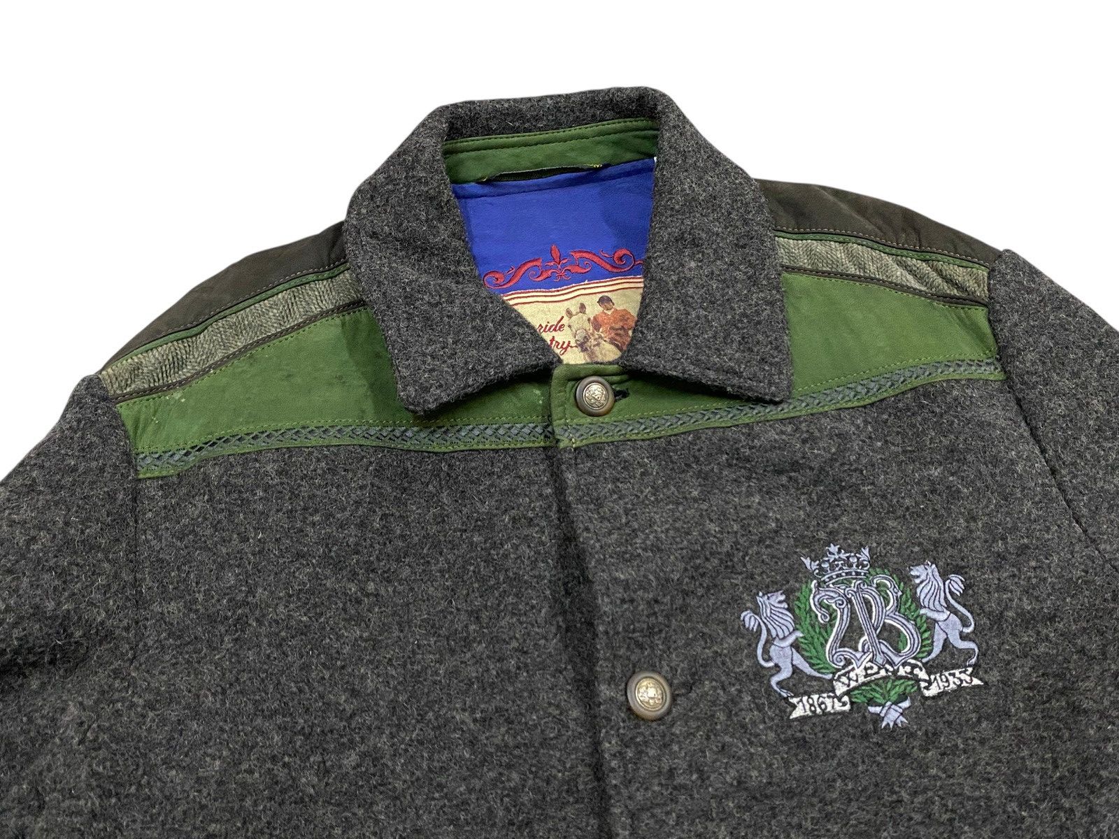 Japanese Brand Vtg Umbreto Wool Jacket Size US XL / EU 56 / 4 - 4 Thumbnail