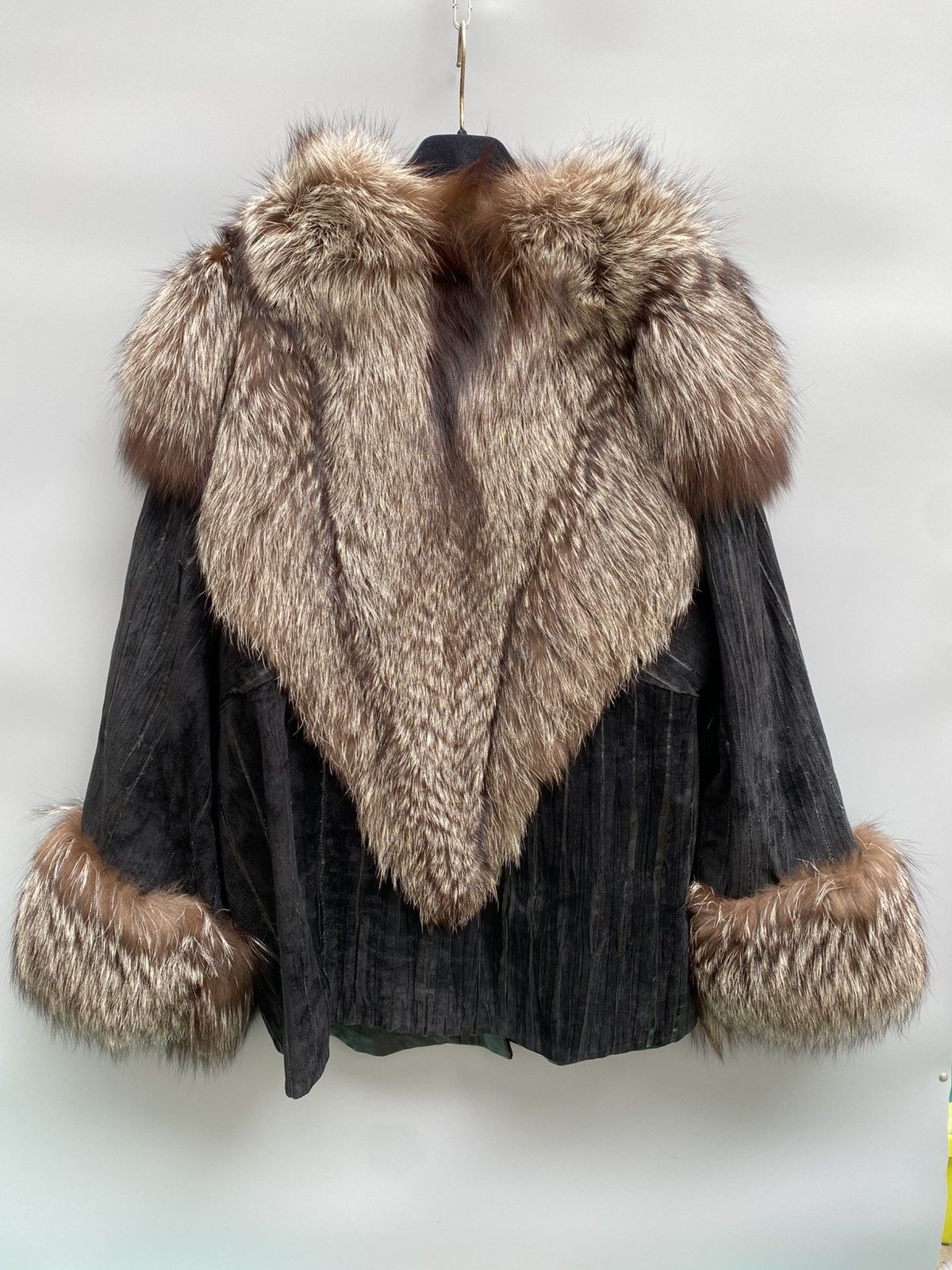 Sagafurs 90s SagaFurs- Fox Fur Leather Jacket Size US M / EU 48-50 / 2 - 10 Thumbnail