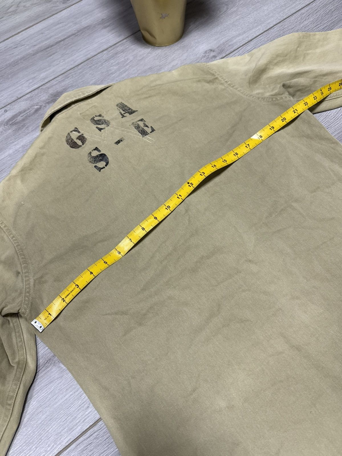 G-Star G star military thick cotton jacket buttons faded Size US L / EU 52-54 / 3 - 14 Thumbnail