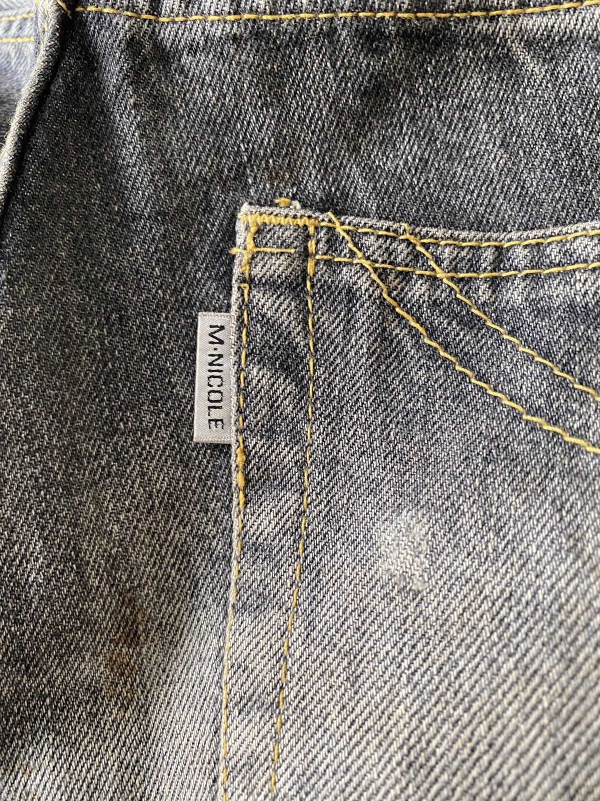 Japanese Brand Japanese Brand Monsieur Nicole Distressed Denim Size US 32 / EU 48 - 12 Thumbnail