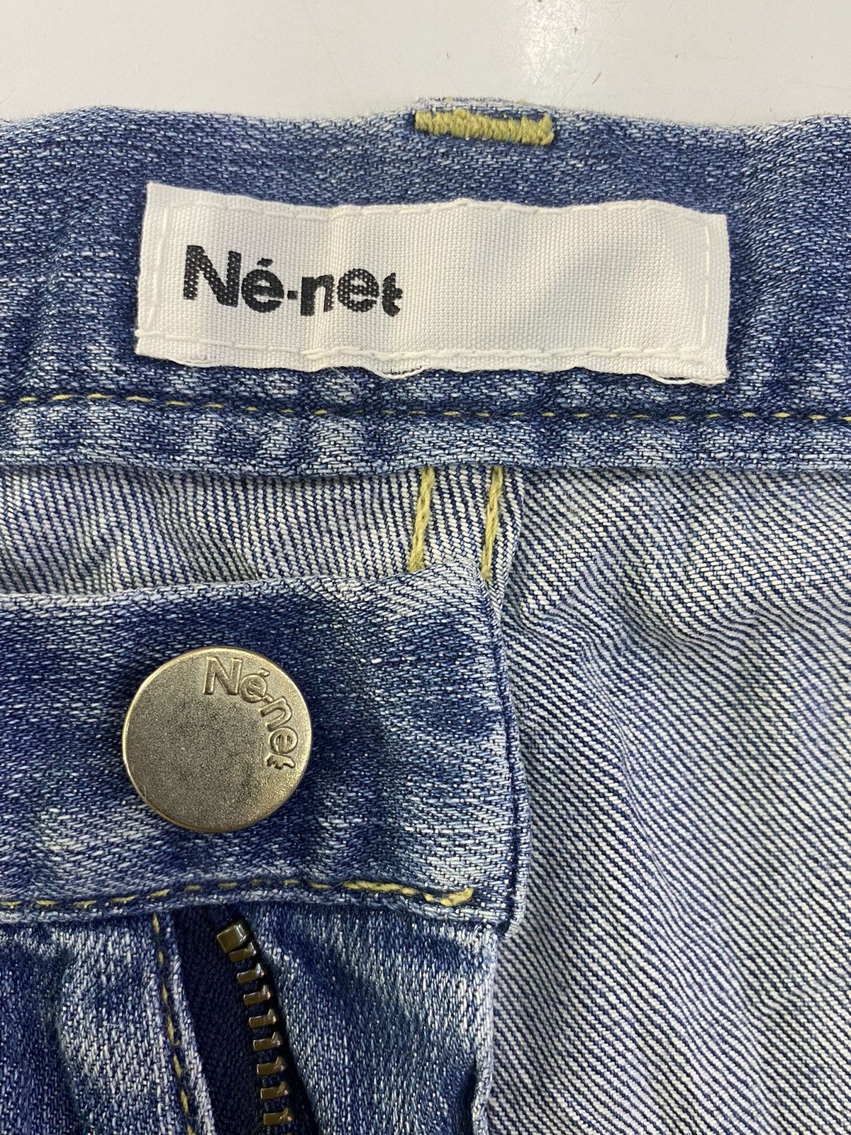 Designer × Issey Miyake × Ne-Net Ne-net Issey Miyaki Ladies Jeans W29” Size 29" - 10 Thumbnail
