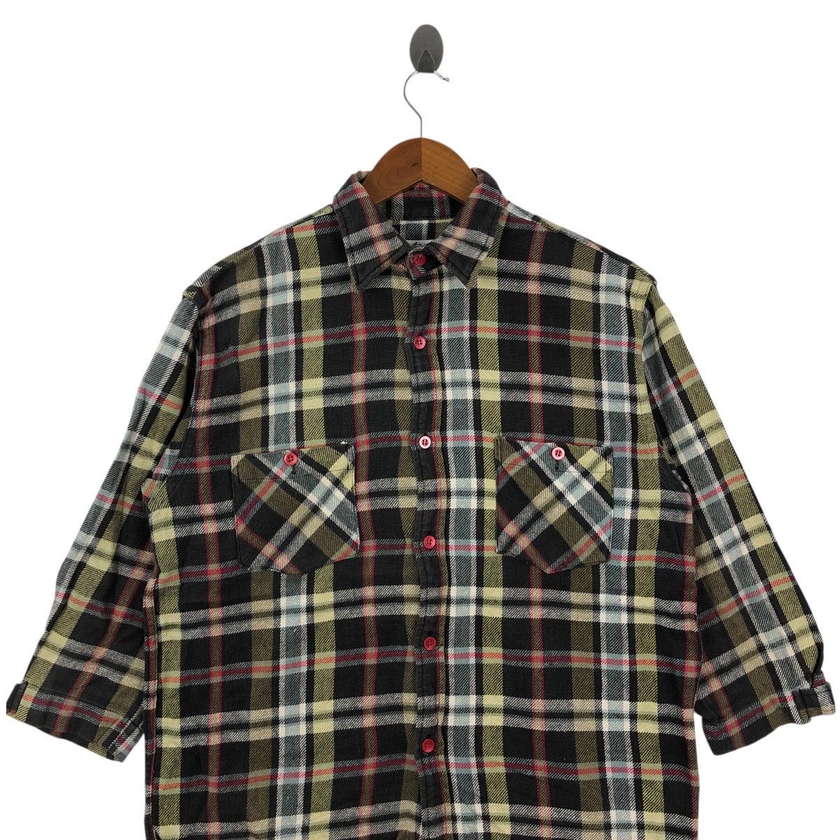 Needles NEEDLES Flannel Shirt Checkered Nepenthes Size M Size US M / EU 48-50 / 2 - 2 Thumbnail