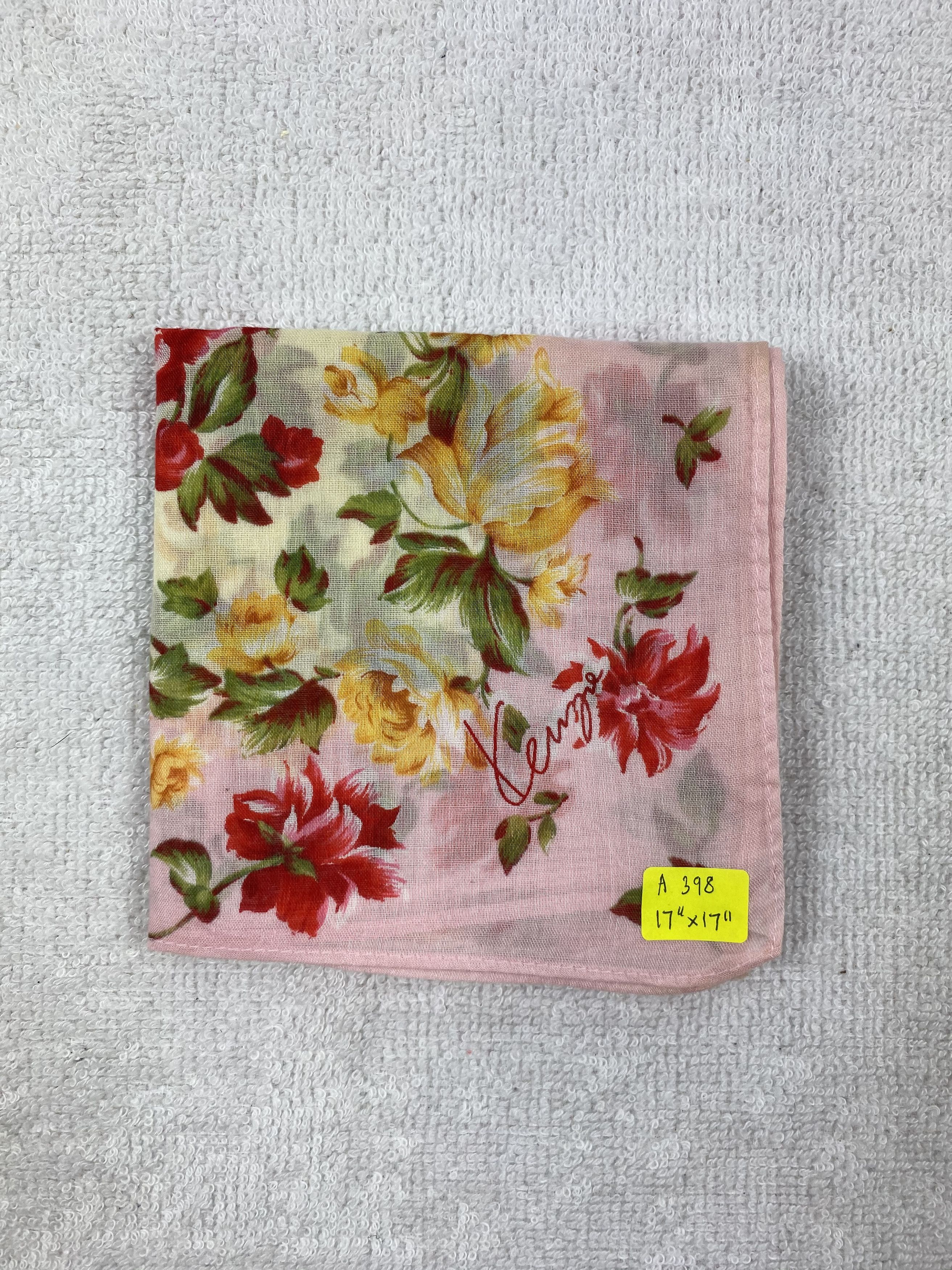 Kenzo × Vintage Kenzo Floral Handkerchief / Bandana / Neckerchief Size ONE SIZE - 6 Thumbnail