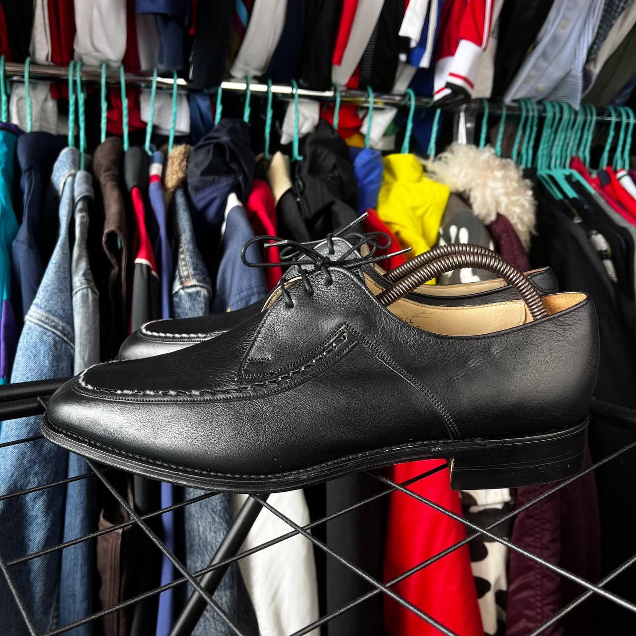 Loake Vintage Loake Fontwell Black Leather Formal Shoes Size US 11.5 / EU 44-45 - 4 Thumbnail