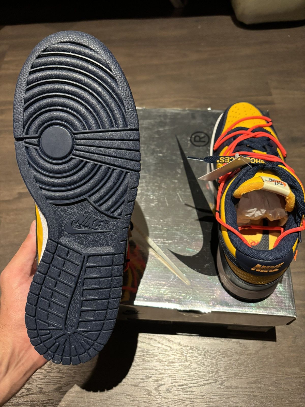 Off-White Off white Michigan Dunks Size US 10 / EU 43 - 5 Thumbnail
