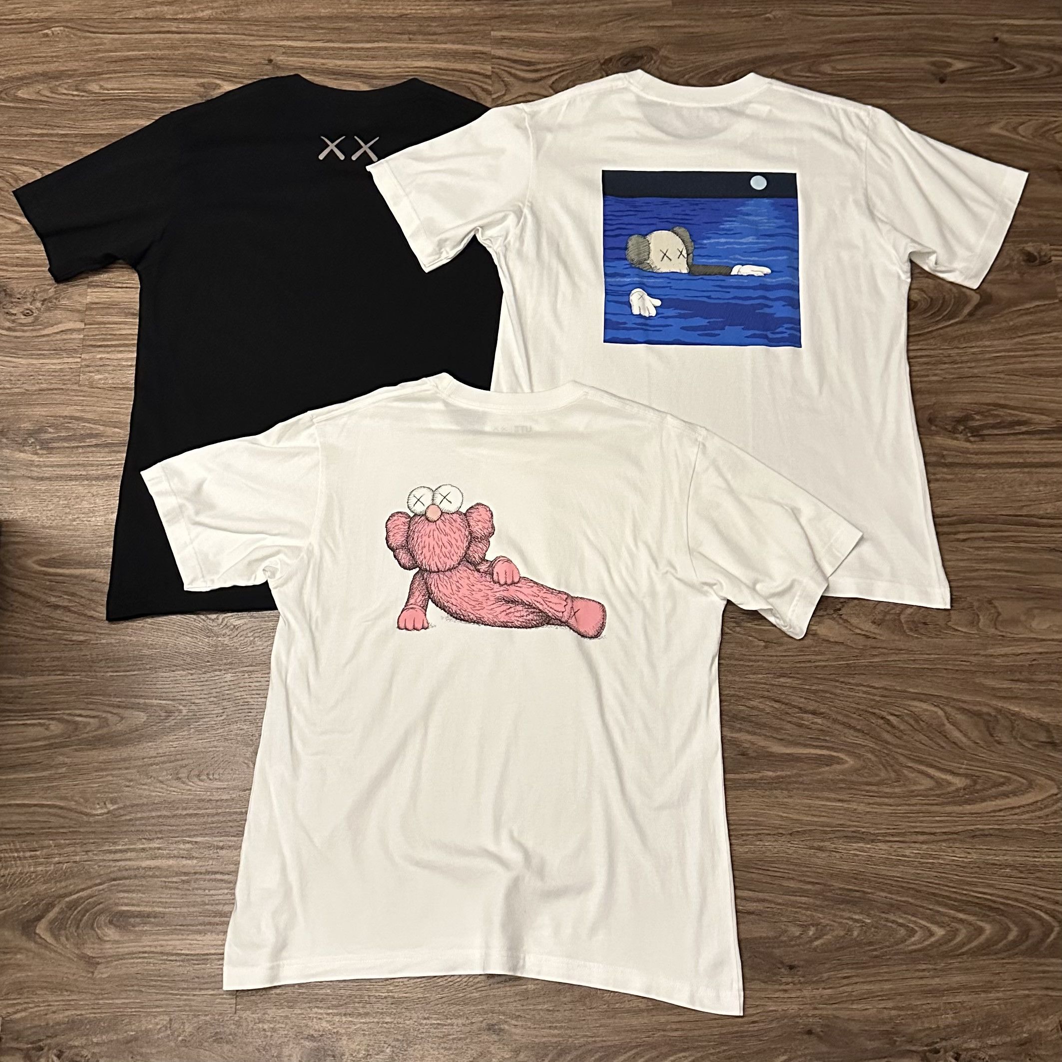Kaws × Uniqlo LOT OF 3 TEES FROM UNIQLO X KAWS "WHAT PARTY" 2023 COLLAB Size US L / EU 52-54 / 3 - 2 Thumbnail