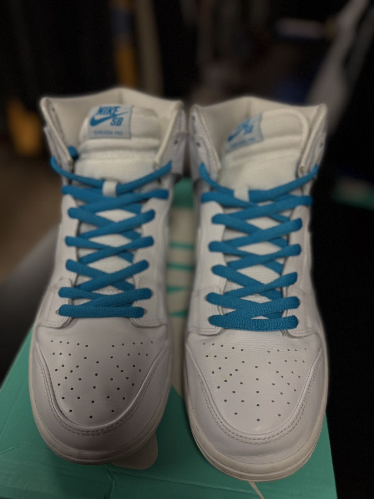 Nike Dunk High Top Blue Mulder Size 11 High Top Size US 11 / EU 44 - 5 Thumbnail