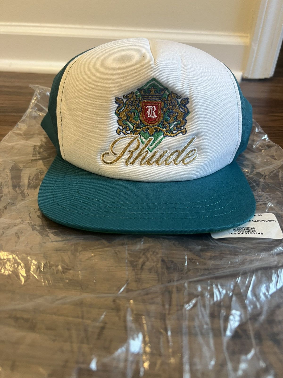 Rhude Menthol Crest Trucker Hat