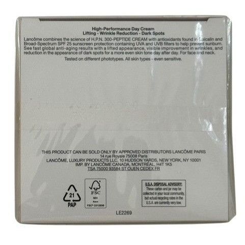 Other Lancôme Rénergie H.P.N. 300 Peptide Anti Aging Face Cream SP Size ONE SIZE - 10 Thumbnail