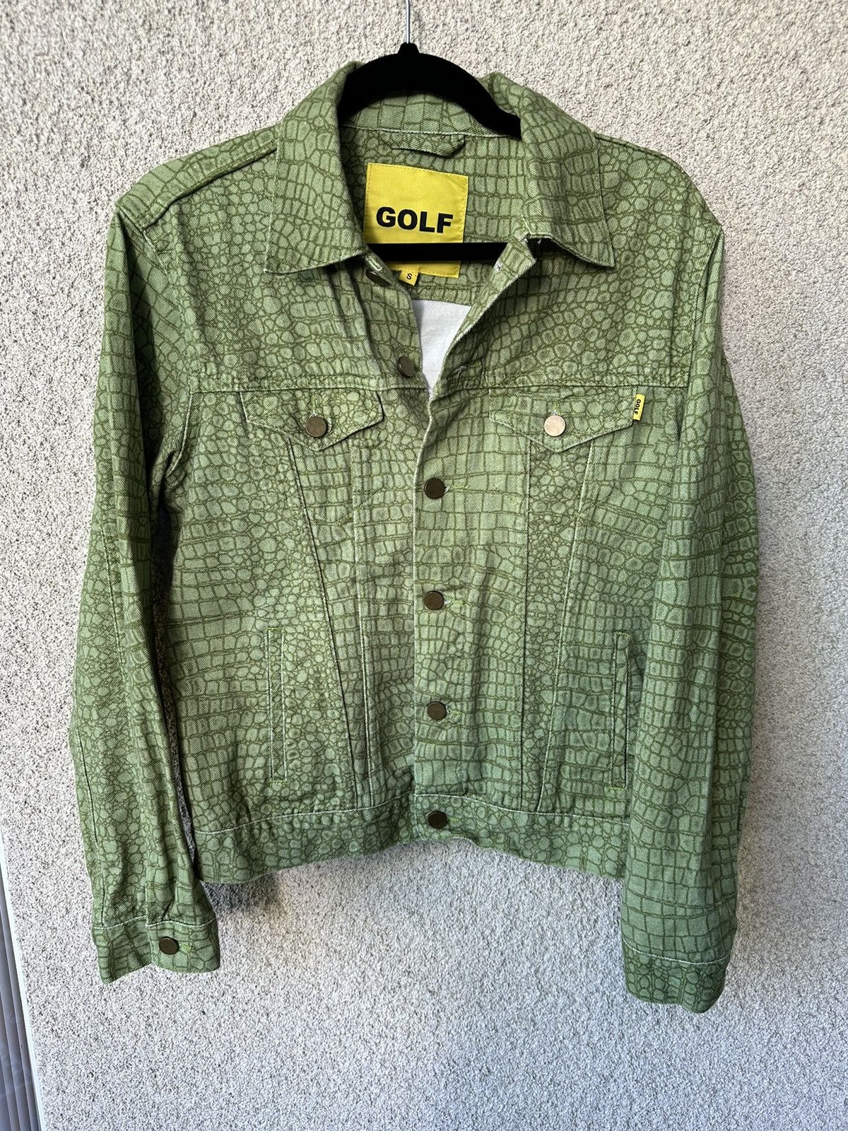 Golf wang alligator jacket best sale