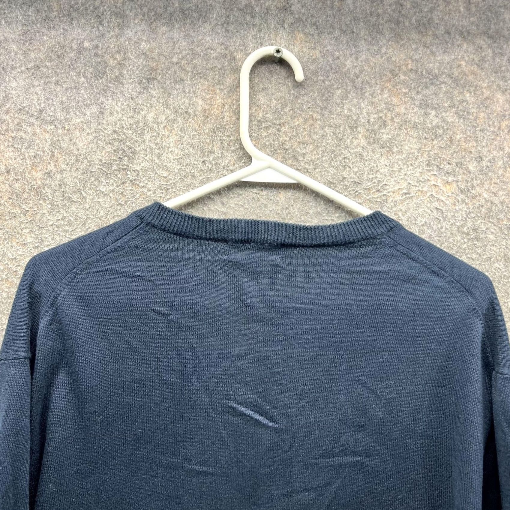 Brooks Brothers VINTAGE Brooks Brothers 346 Sweater Mens Large Blue Supima Cotton V-Neck Pullover Size US L / EU 52-54 / 3 - 3 Thumbnail