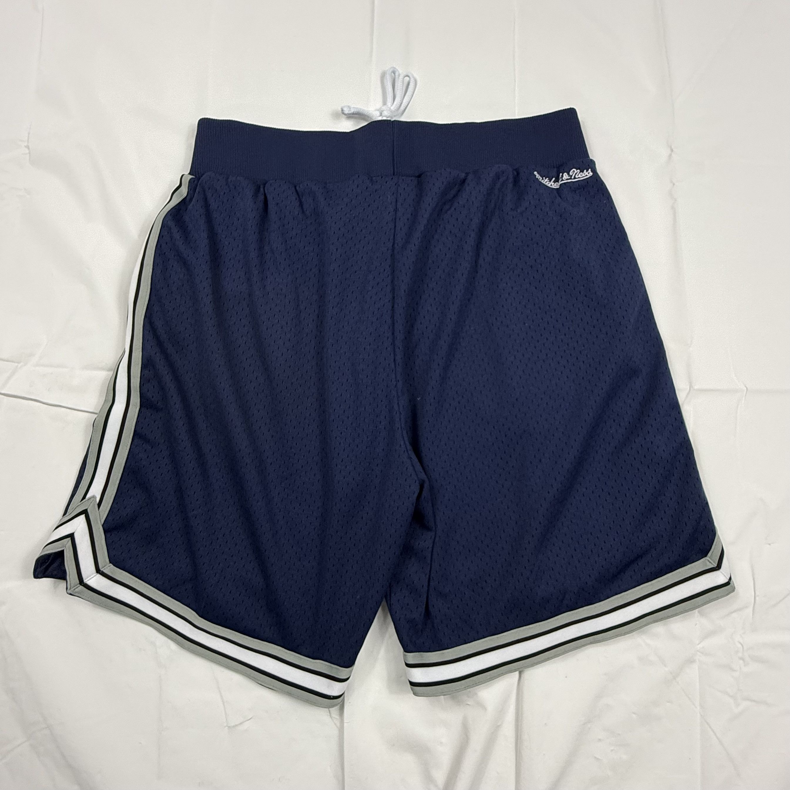Mitchell & Ness Mitchell & Ness Mens Navy Blue Mesh Basketball Shorts XL New Size US 40 / EU 56 - 3 Thumbnail