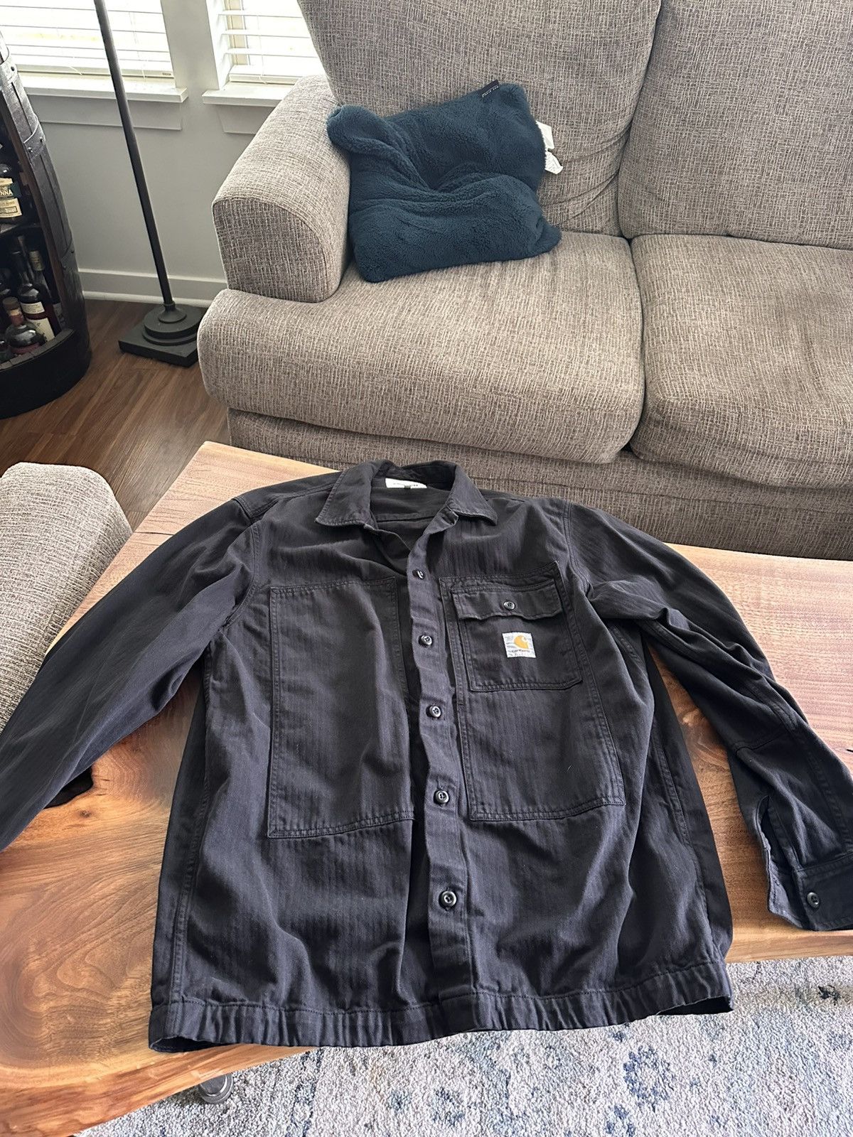 Carhartt Wip Carhartt WIP long sleeve Charter overshirt Size US XL / EU 56 / 4 - 1 Thumbnail