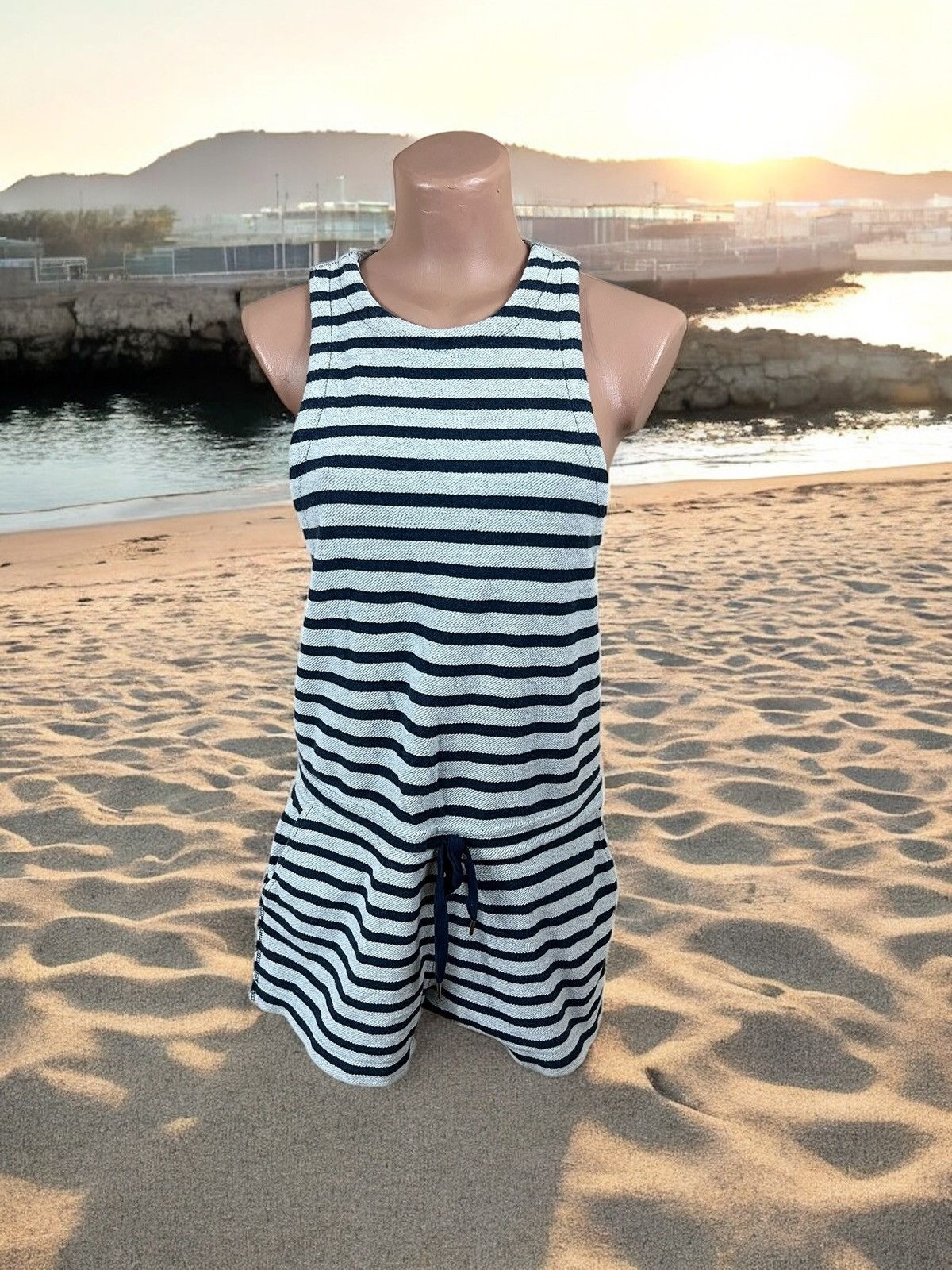 T by Alexander Wang T By Alexander Wang striped jumpsuit size M Size 28" / US 6 / IT 42 - 1 Thumbnail