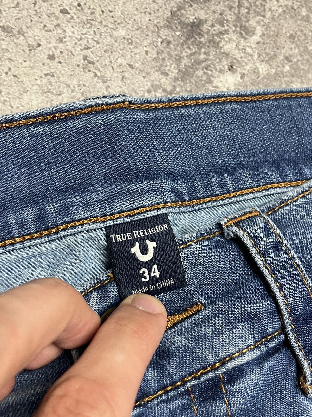 True Religion Vintage True Religion Relaxed Jeans Size US 34 / EU 50 - 7 Thumbnail