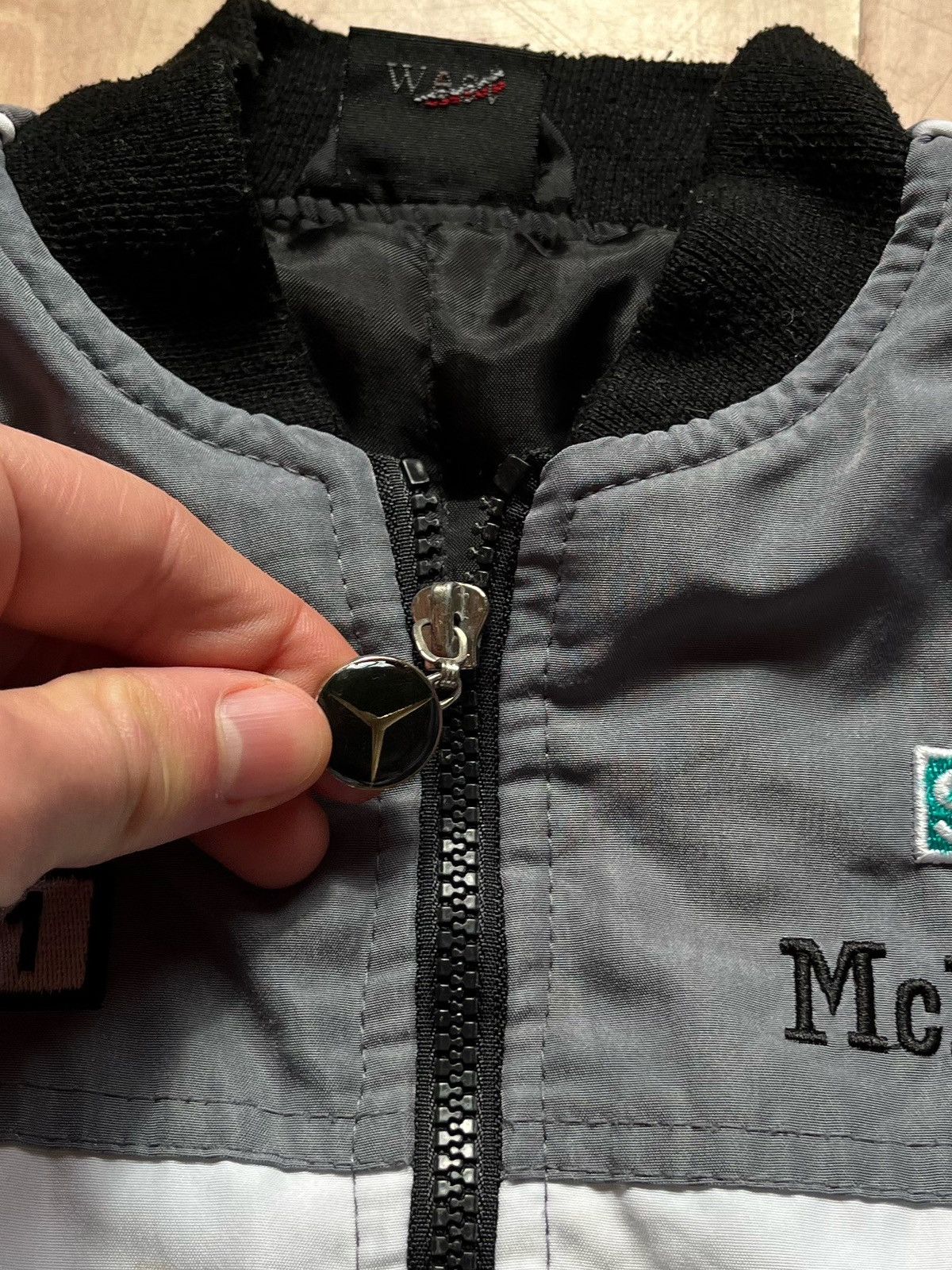 Formula 1 🔥Mercedes-Benz McLaren F1 Racing Promo Jacket Vintage 90s Size US XS / EU 42 / 0 - 7 Thumbnail