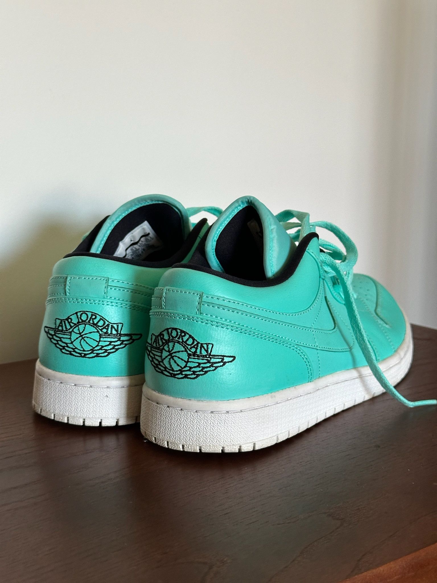 Jordan Brand Air Jordan 1 Low "Hyper Turquoise" Size US 11.5 / EU 44-45 - 5 Thumbnail