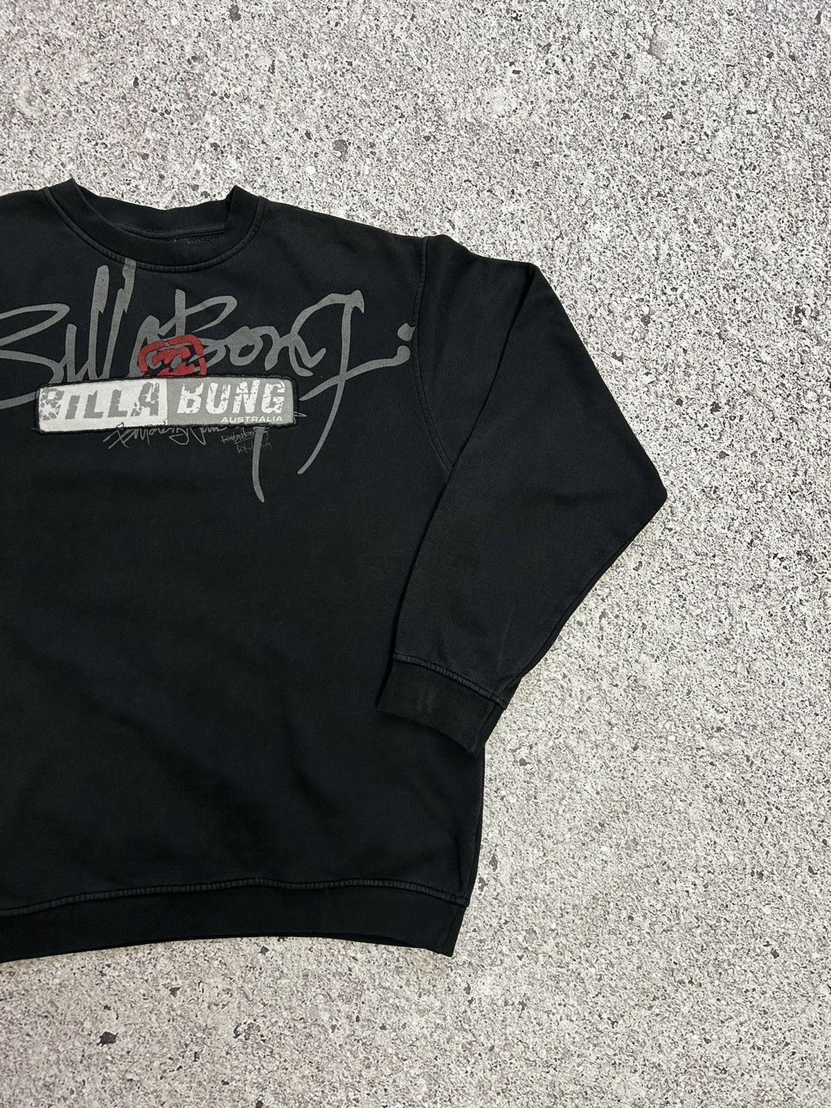 Billabong × Vintage Vintage 1990’s Billabong Australia Surfboards Y2K Sweatshirt Size US L / EU 52-54 / 3 - 4 Thumbnail