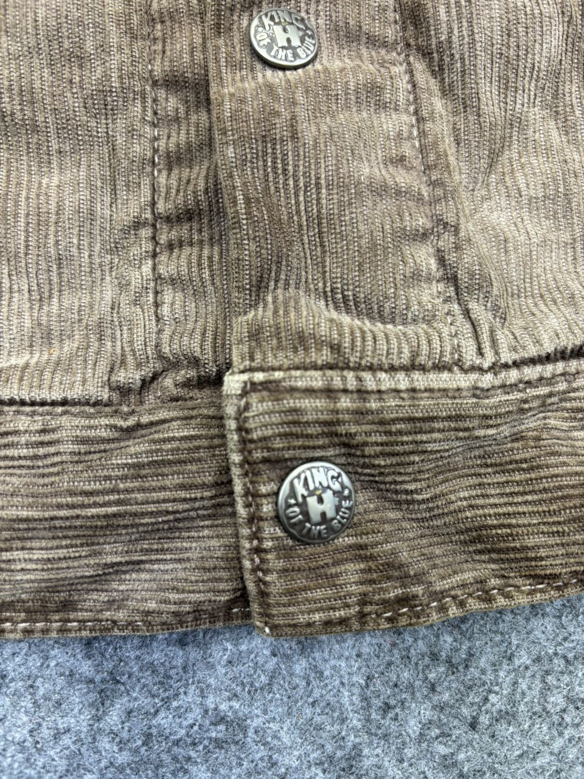 HOLLYWOOD RANCH MARKET 💥Trucker💥HRMarket Curduroy Type 3 Trucker F935 Size US M / EU 48-50 / 2 - 5 Thumbnail
