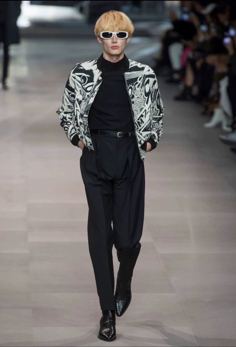 Celine Celine 19 Spring/Summer Black Wool Trousers 2503-Nextarrow Size US 44 / EU 60 - 6 Thumbnail