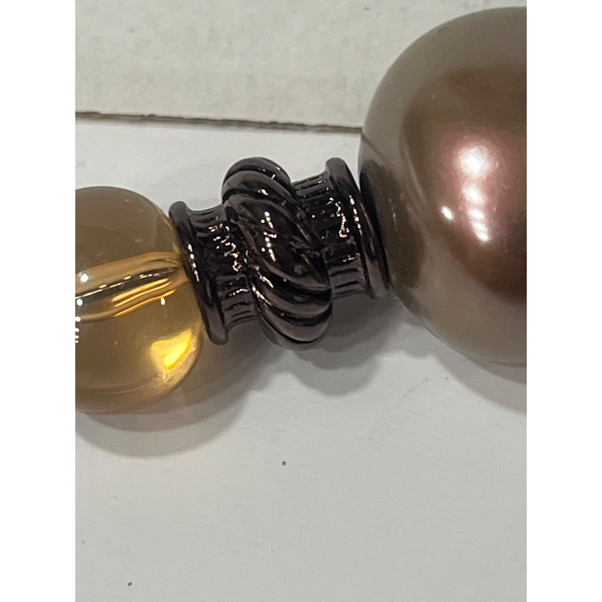 Jones New York Jones New York Dangle Earrings With Faux Pearl & Glass Beads Size ONE SIZE - 8 Thumbnail