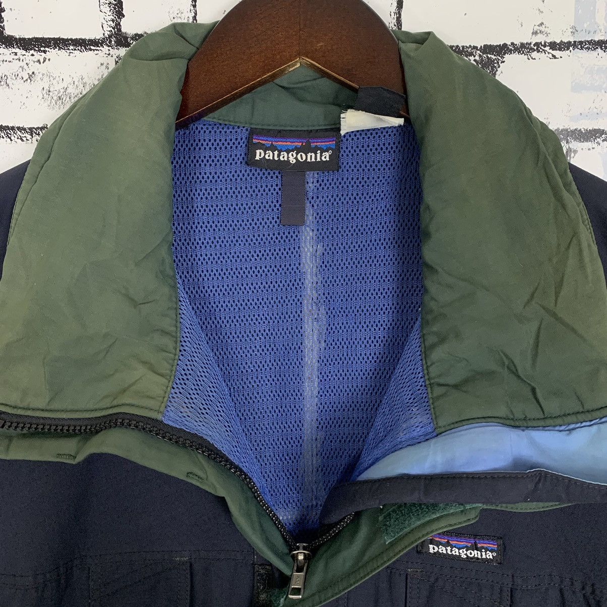 Patagonia × Vintage Patagonia Outdoor Clothing Winter Jacket Windbreaker Size US L / EU 52-54 / 3 - 2 Thumbnail