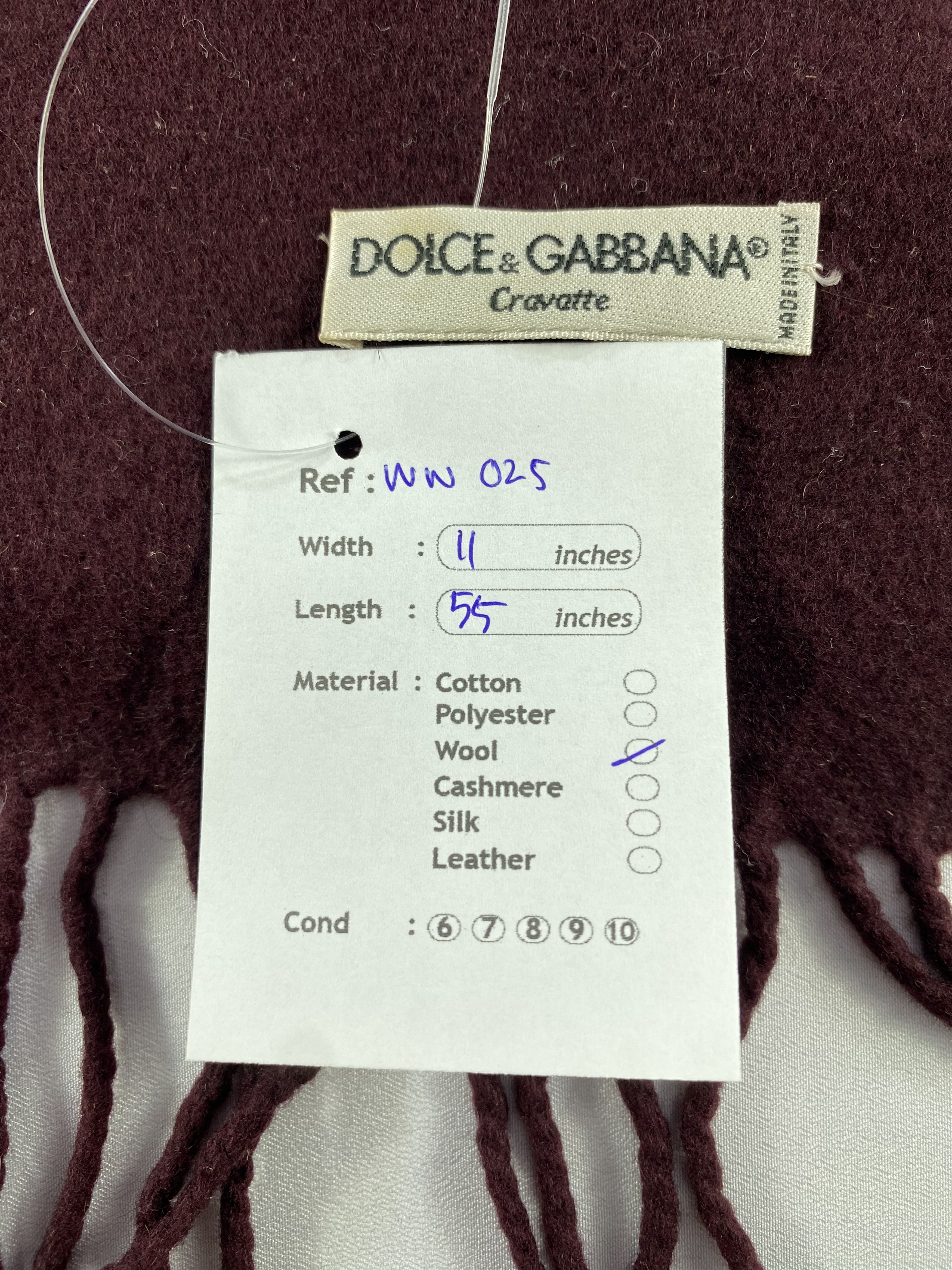 Dolce & Gabbana × Vintage Dolce & Gabbana Scarf / Muffler / Neckwear Size ONE SIZE - 8 Thumbnail