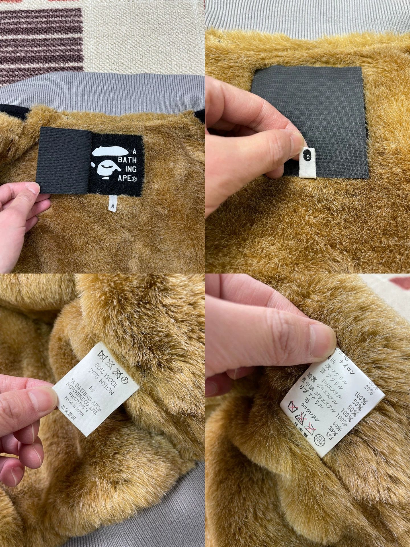Bape BAPE x NBHD 90s Fleece M Near Mint NY Yankees Felt Chest Size US M / EU 48-50 / 2 - 8 Thumbnail
