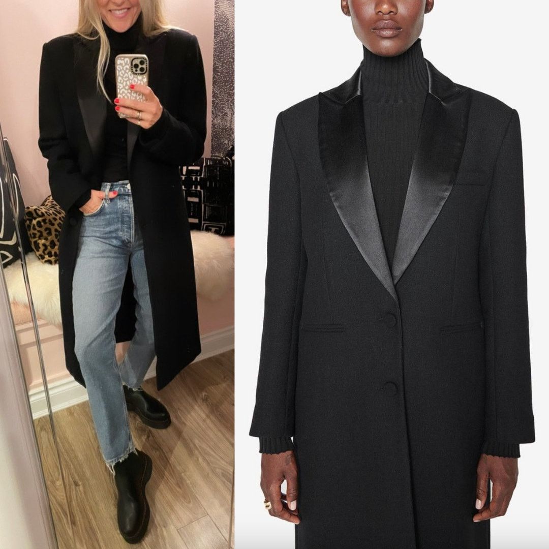 Anine Bing Anine Bing | NWT Selena Coat Black Wool Overcoat M Size M / US 6-8 / IT 42-44 - 2 Thumbnail