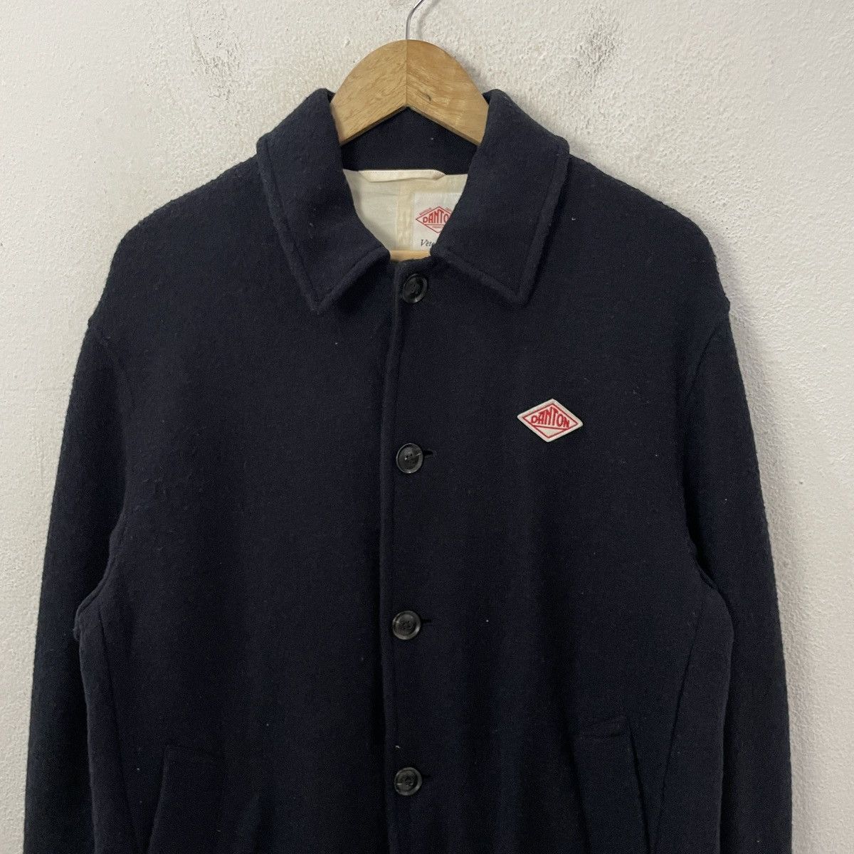 Danton Vintage Danton Vetement De Travail Long Wool Jacket Size US L / EU 52-54 / 3 - 4 Thumbnail